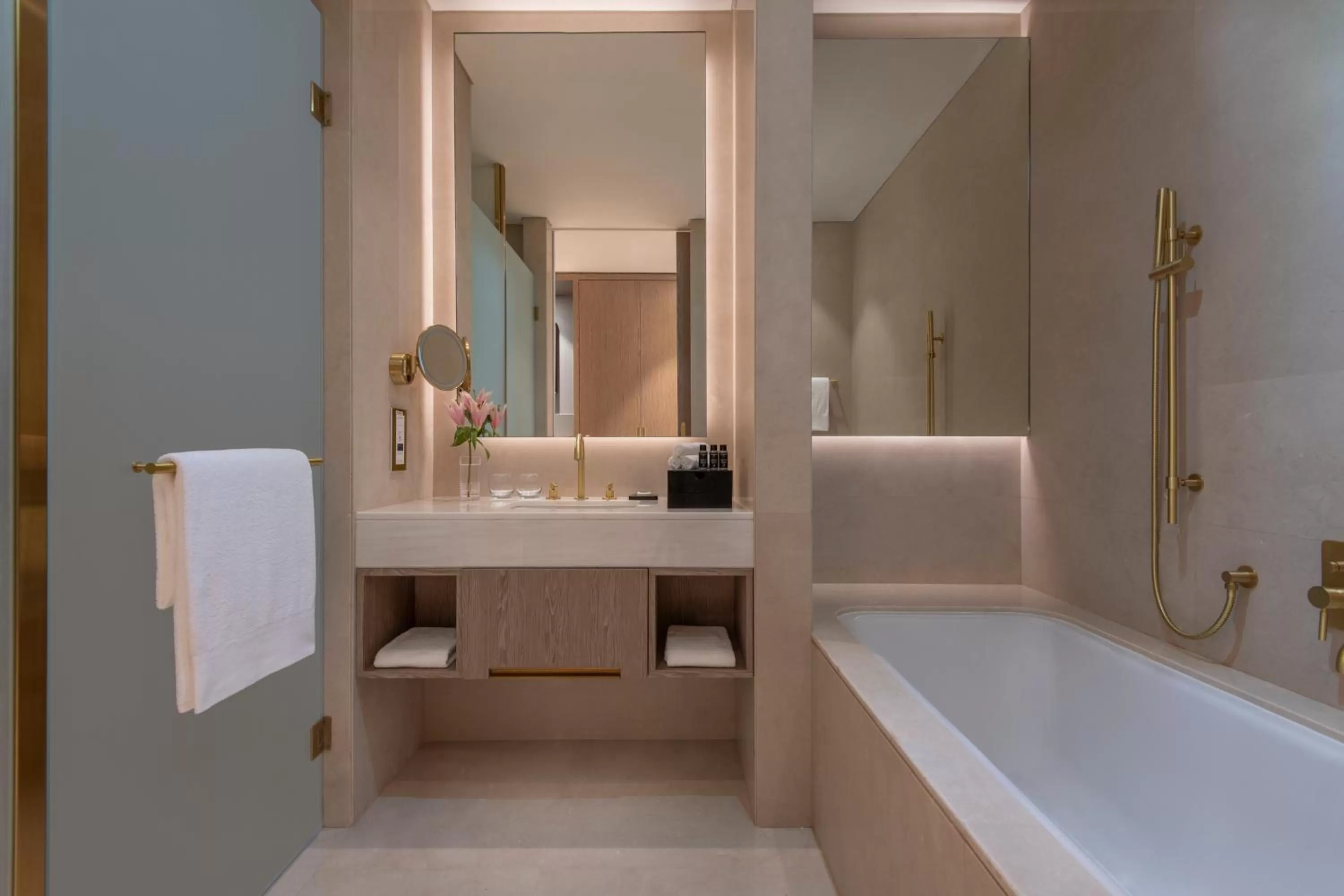 Bathroom in Steigenberger Hotel Doha