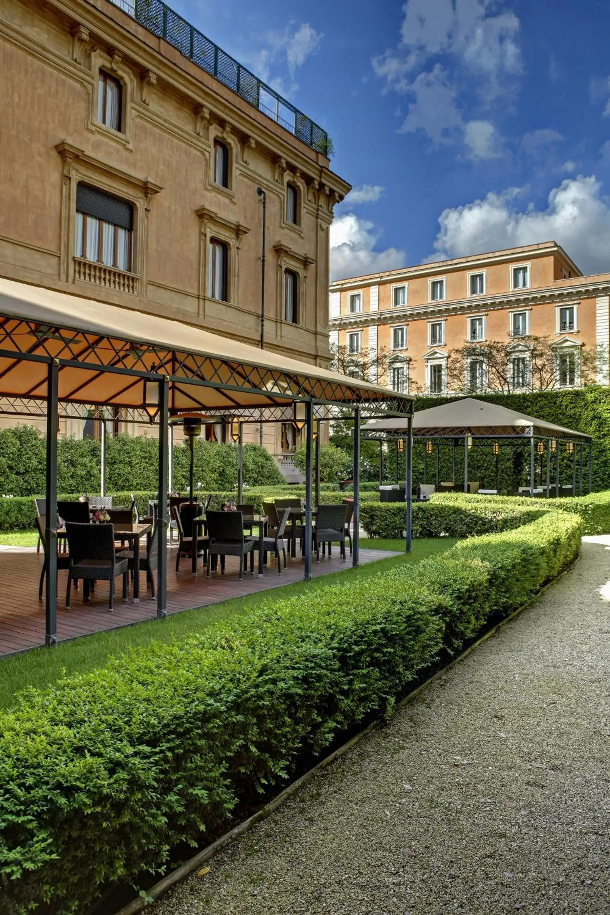 Balcony/Terrace, Property Building in Villa Spalletti Trivelli - Small Luxury Hotels of the World
