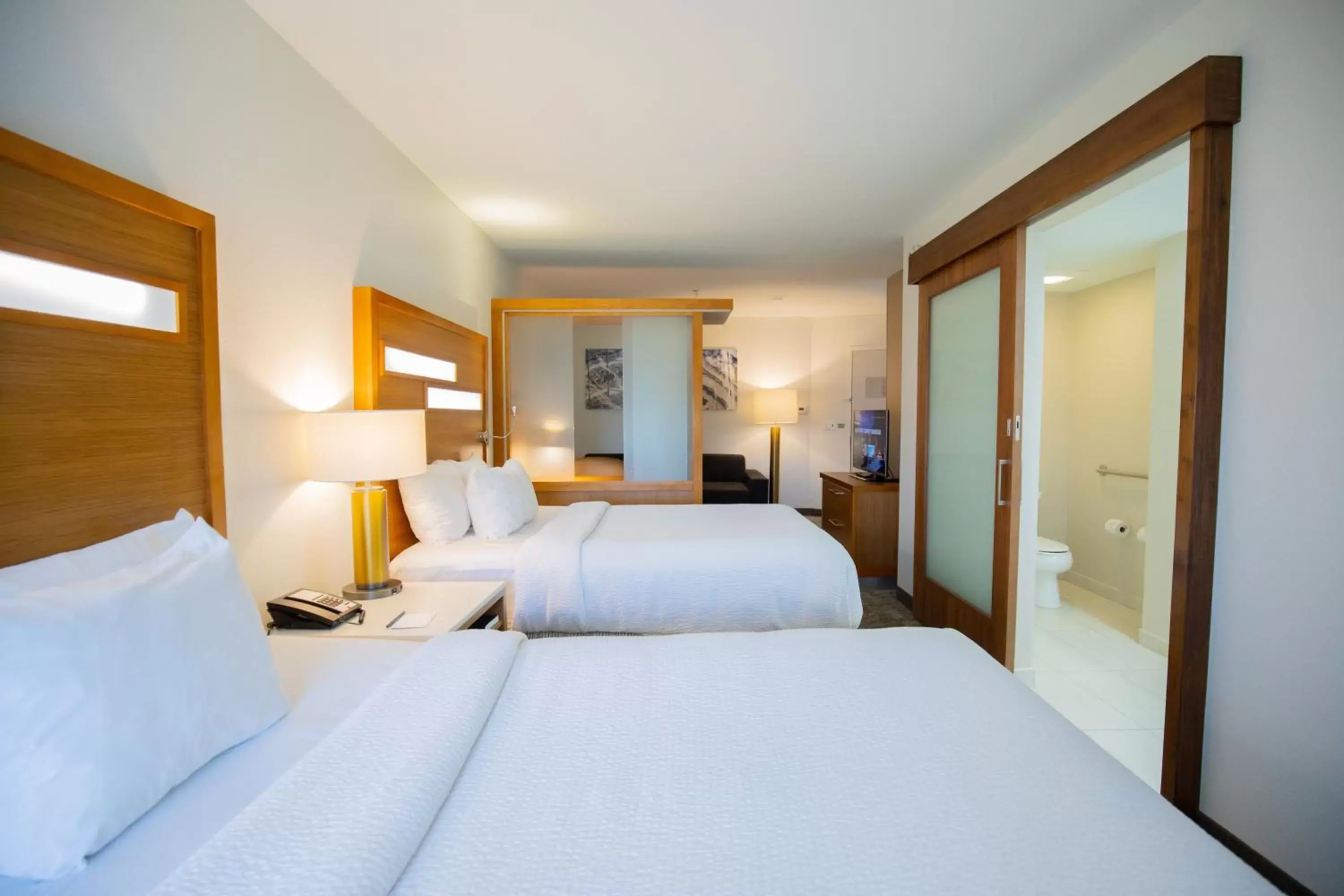 Guests, Bed in SpringHill Suites by Marriott Baton Rouge Gonzales