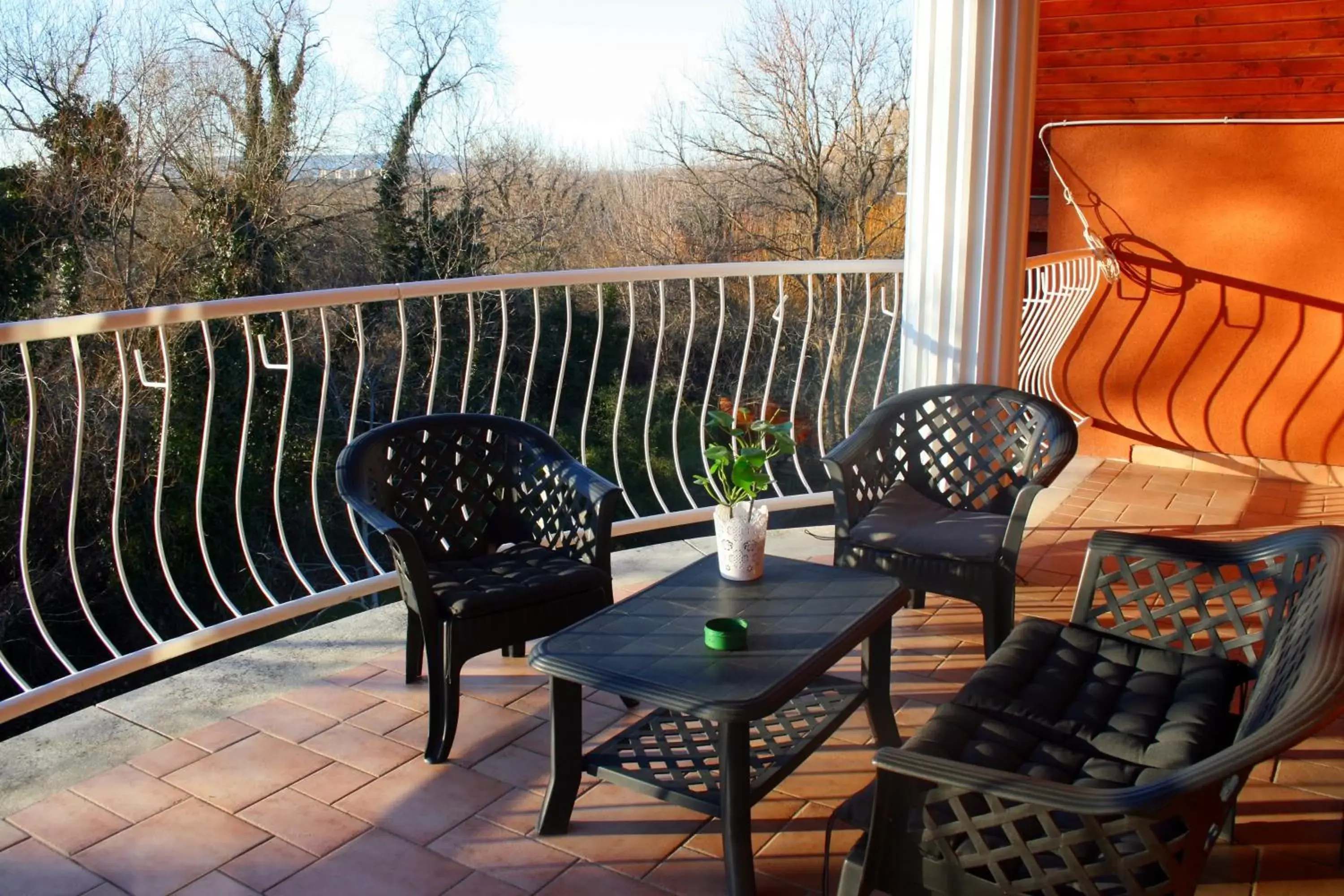 Balcony/Terrace in Le Rose Hotel