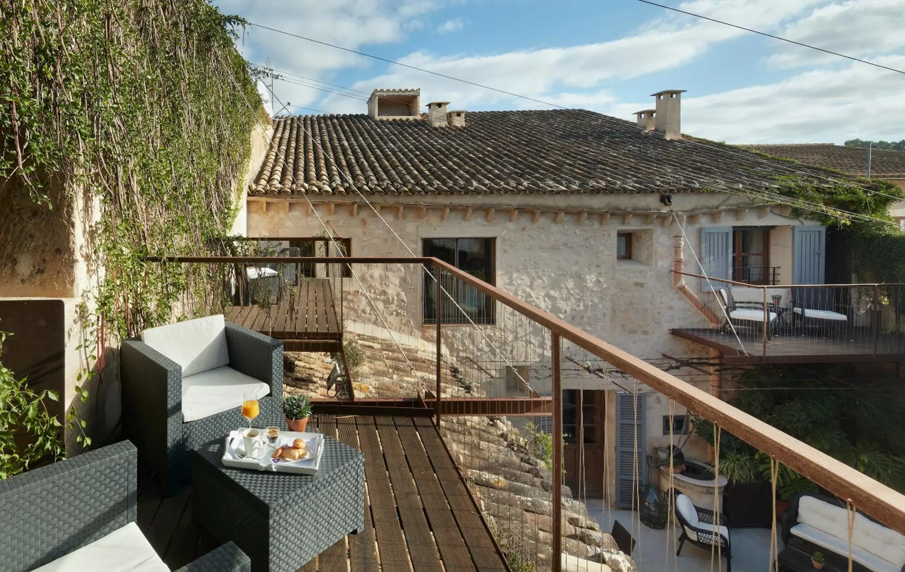 Balcony/Terrace in Can Joan Capo - Adults Only