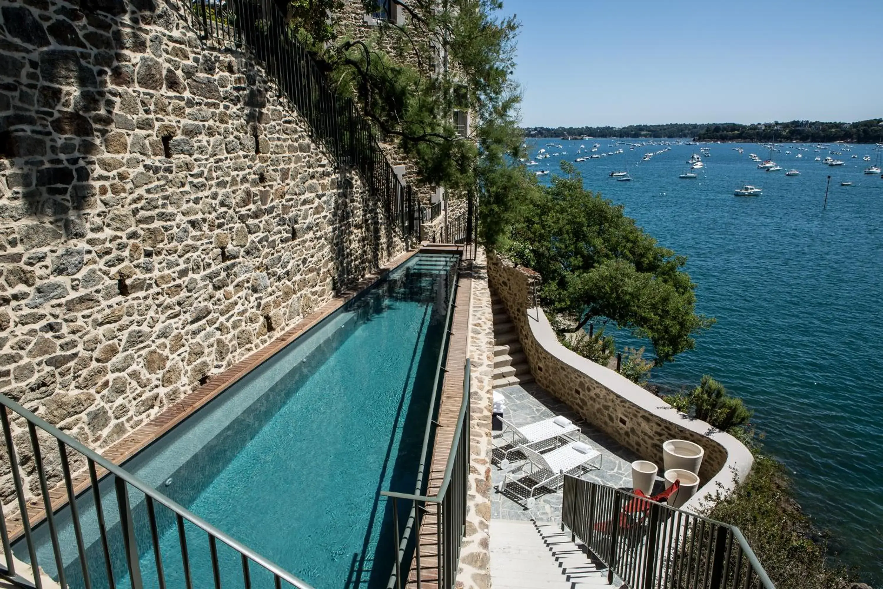 Swimming pool, Pool View in Castelbrac Hotel & Spa