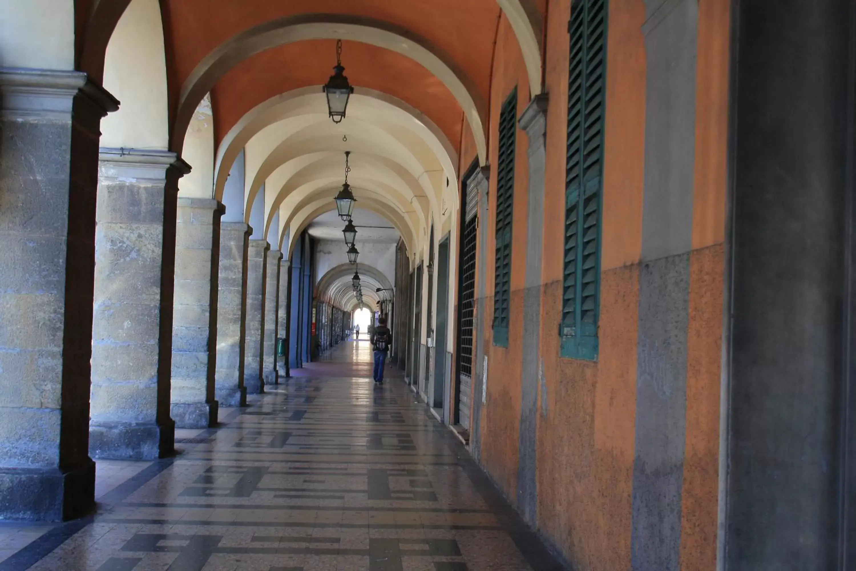 Decorative detail, Facade/Entrance in Hotel Ferrari