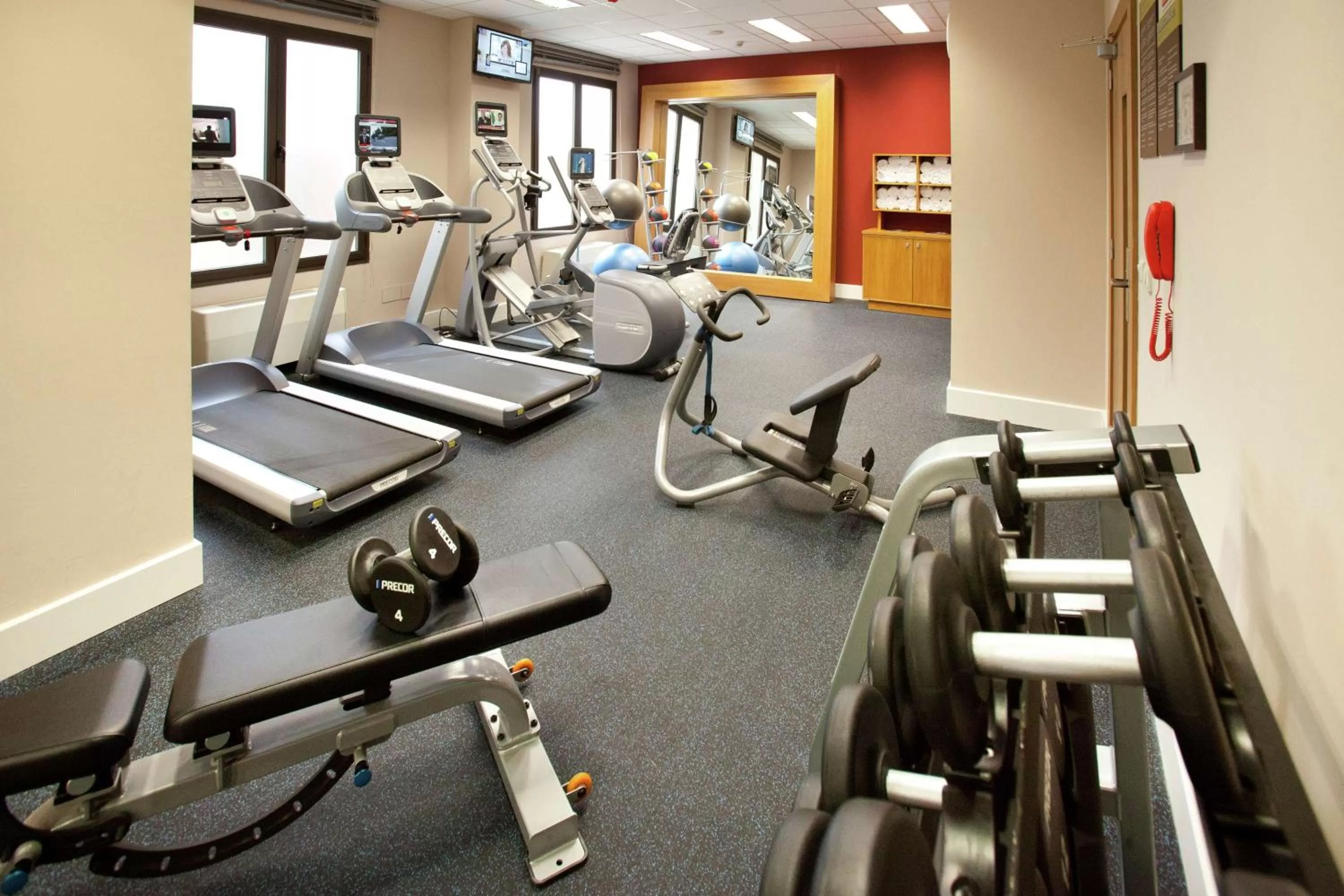 Fitness centre/facilities in Hilton Garden Inn Málaga