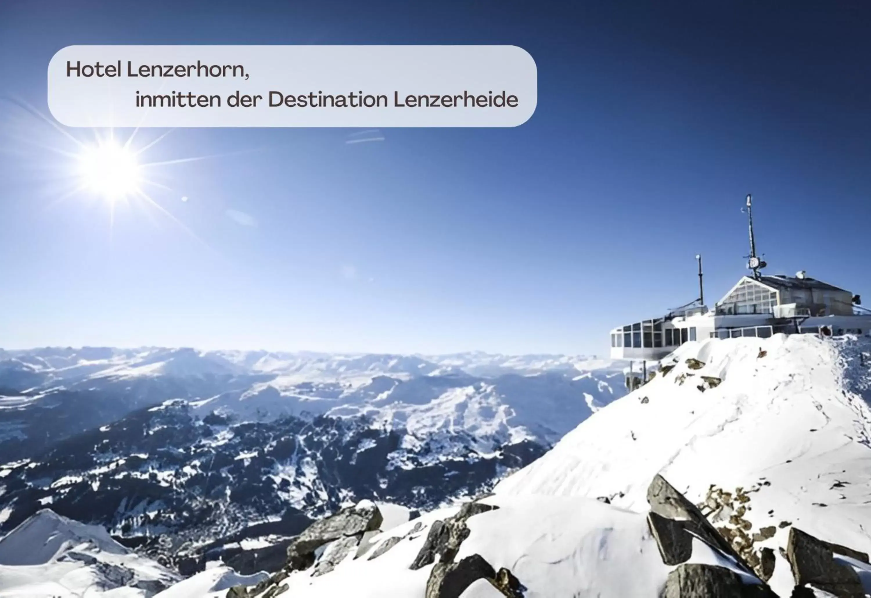 Natural landscape, Winter in Hotel Lenzerhorn