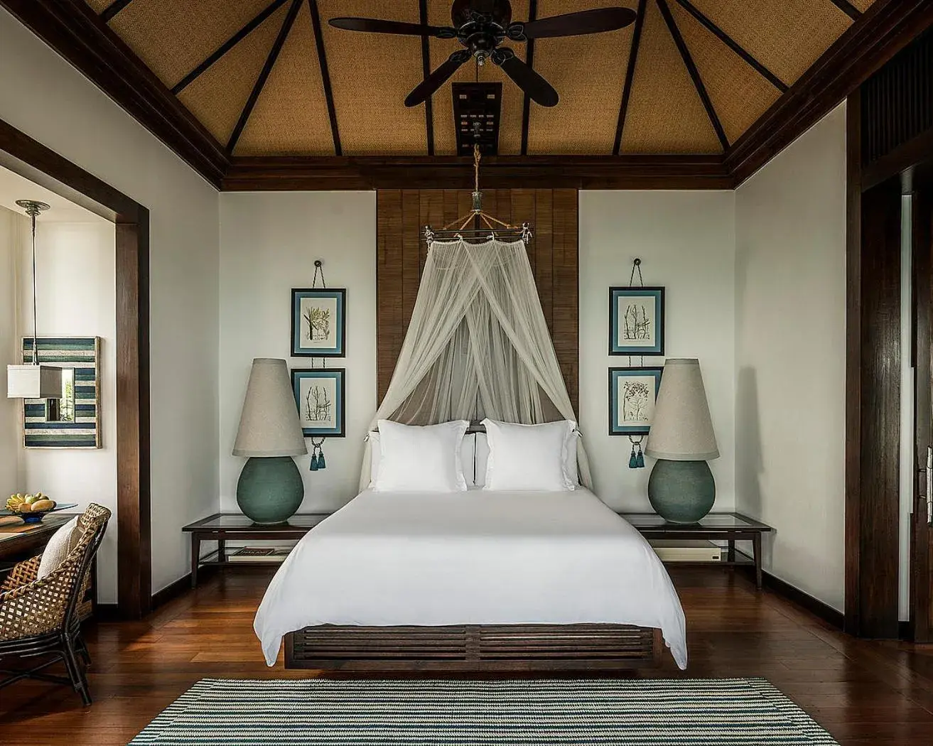 Bed in Four Seasons Resort Koh Samui Bed in Four Seasons Resort Koh Samui