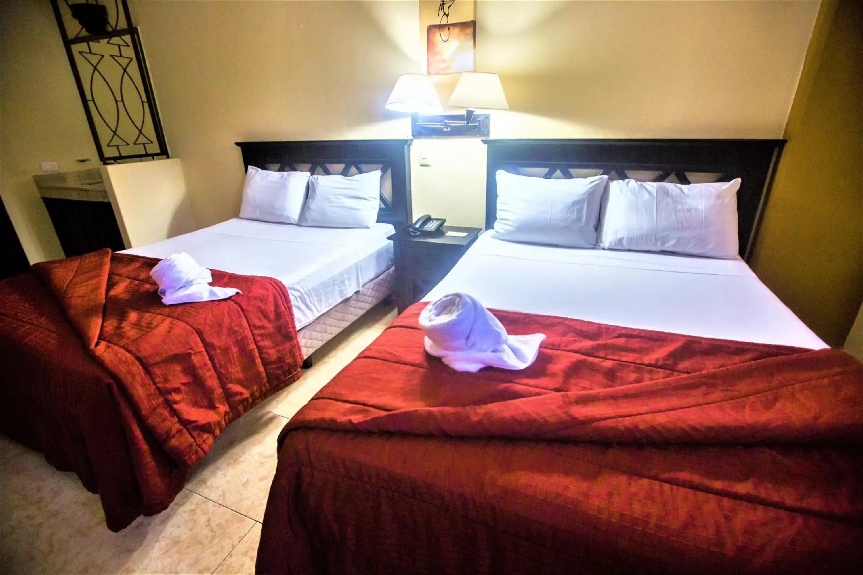 Bed in Hotel Plaza Mirador