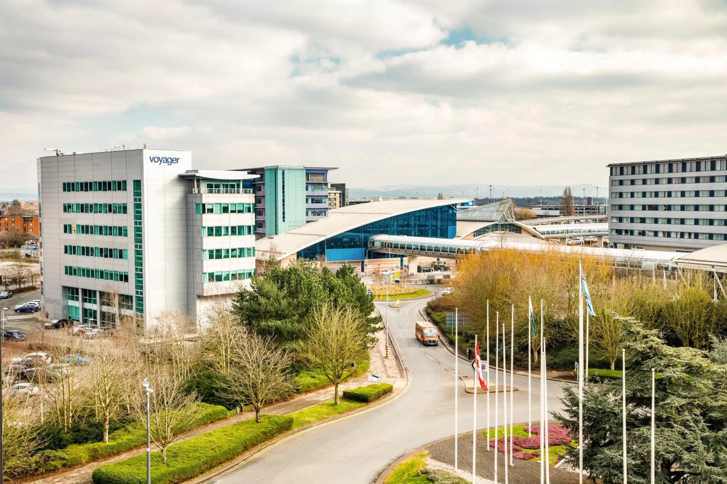 Location in Holiday Inn Manchester Airport, an IHG Hotel