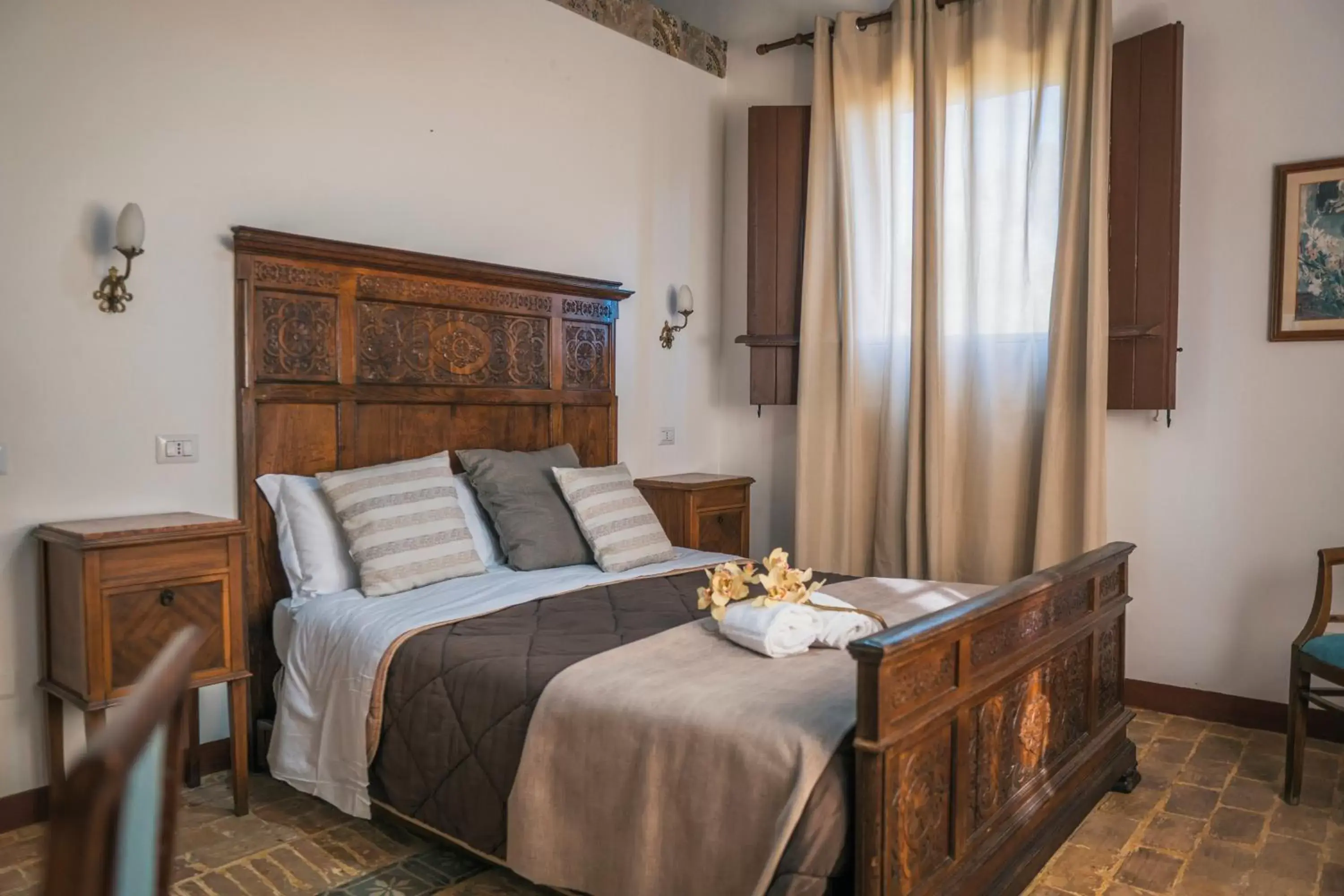 Photo of the whole room, Bed in Villa La Lumia B&B Suites & Apartments