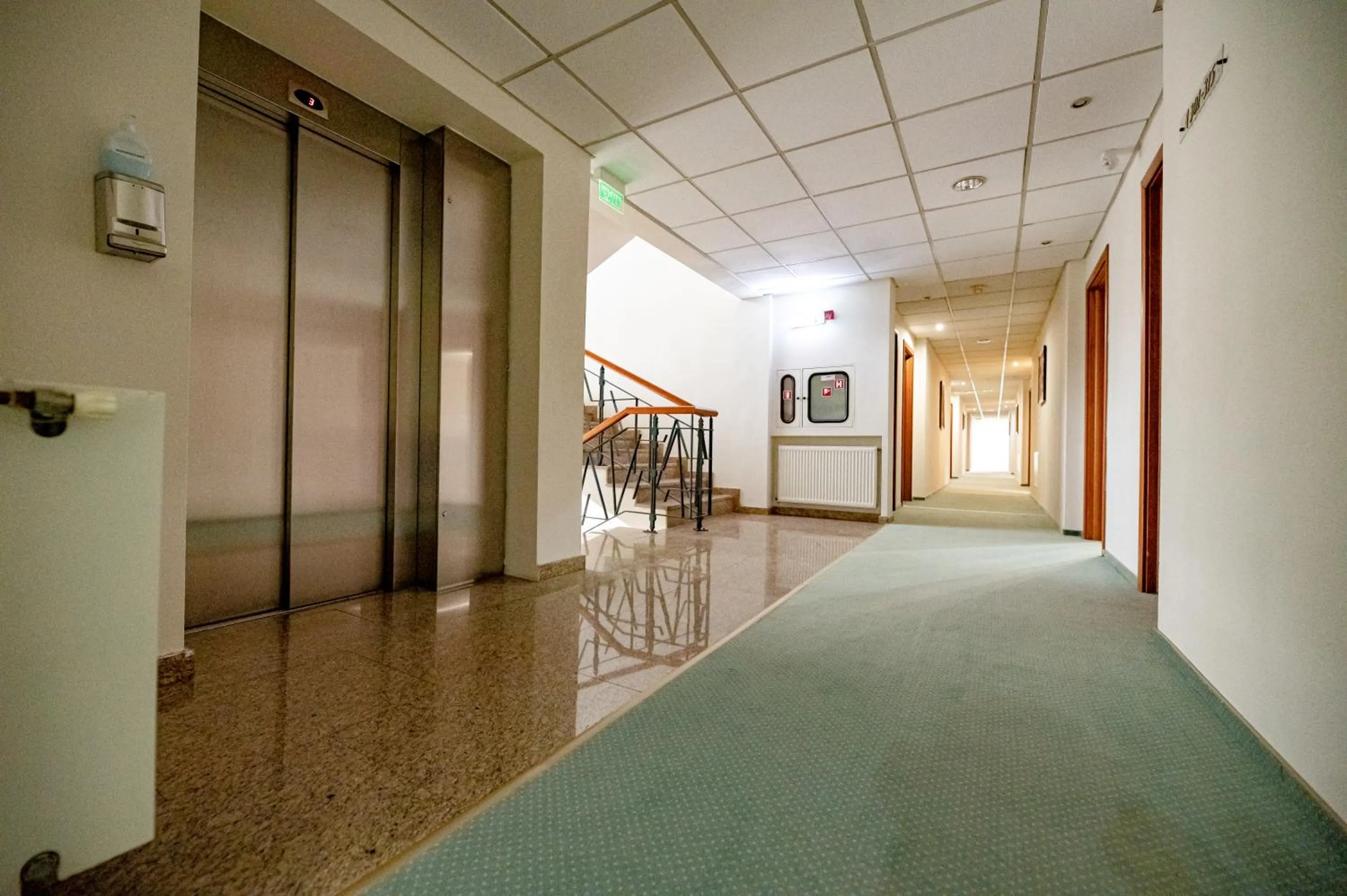 elevator in Hotel Rivulus