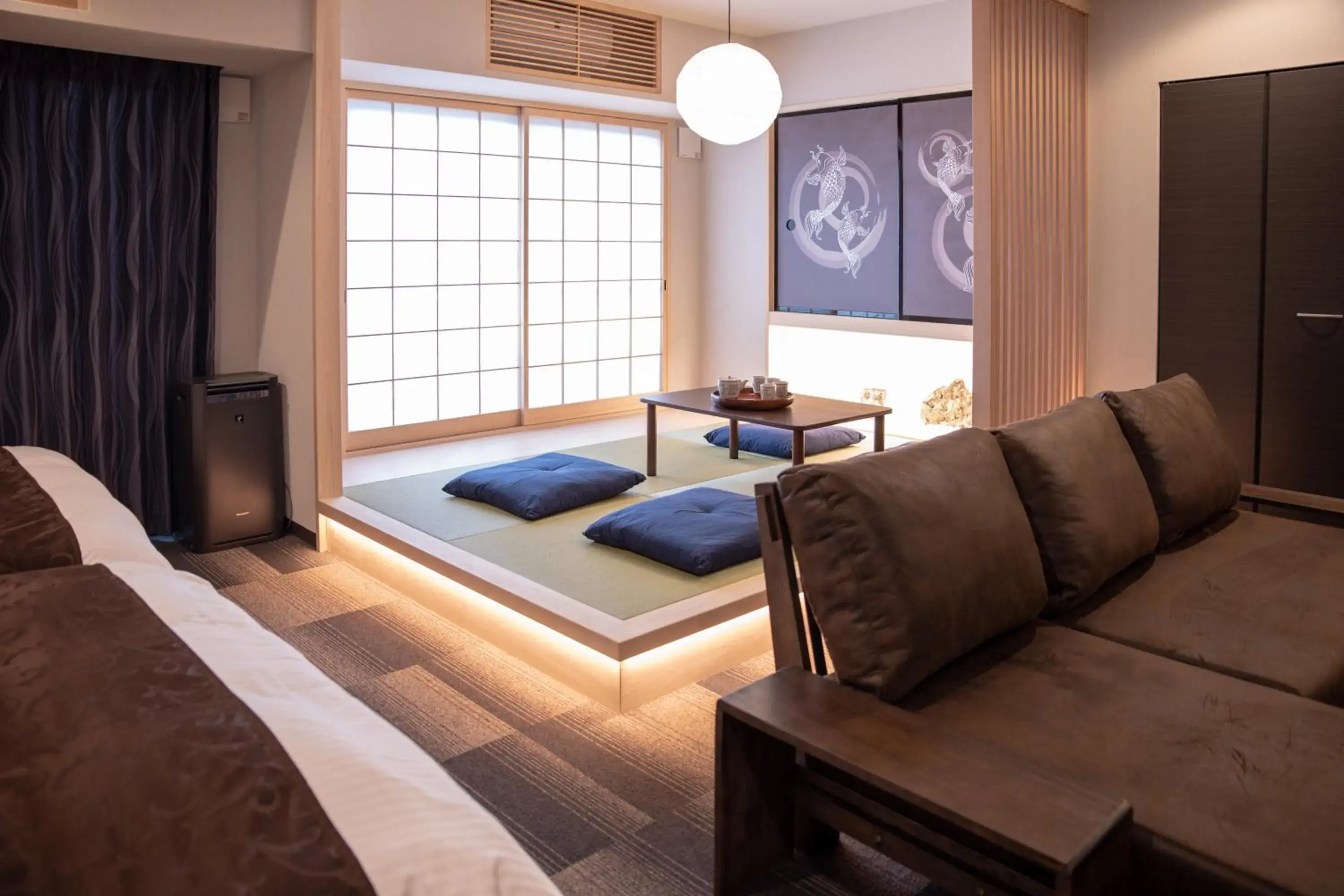 Living room, Seating Area in Zen Kyoto Apartment Hotel