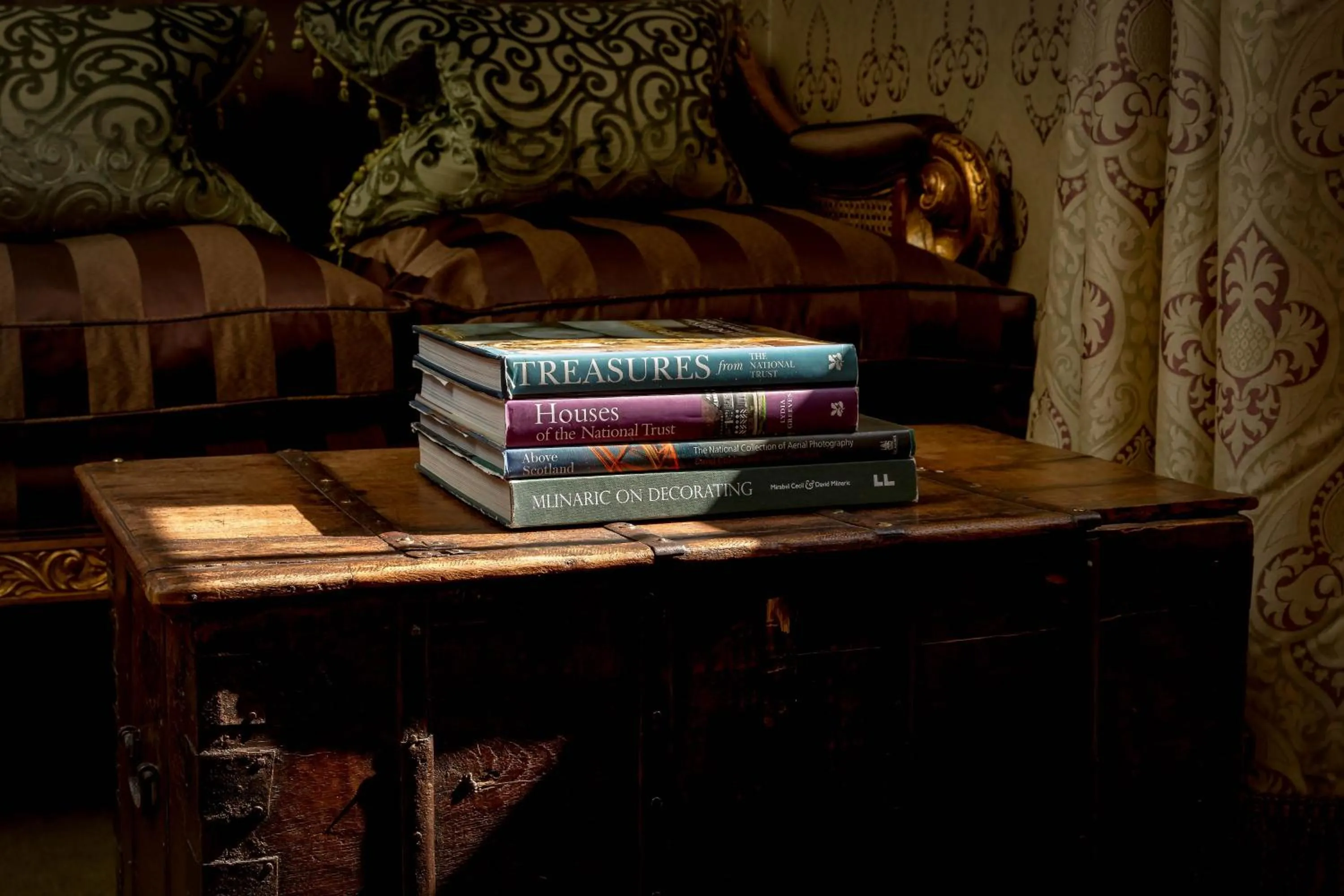 Seating area in Prestonfield House