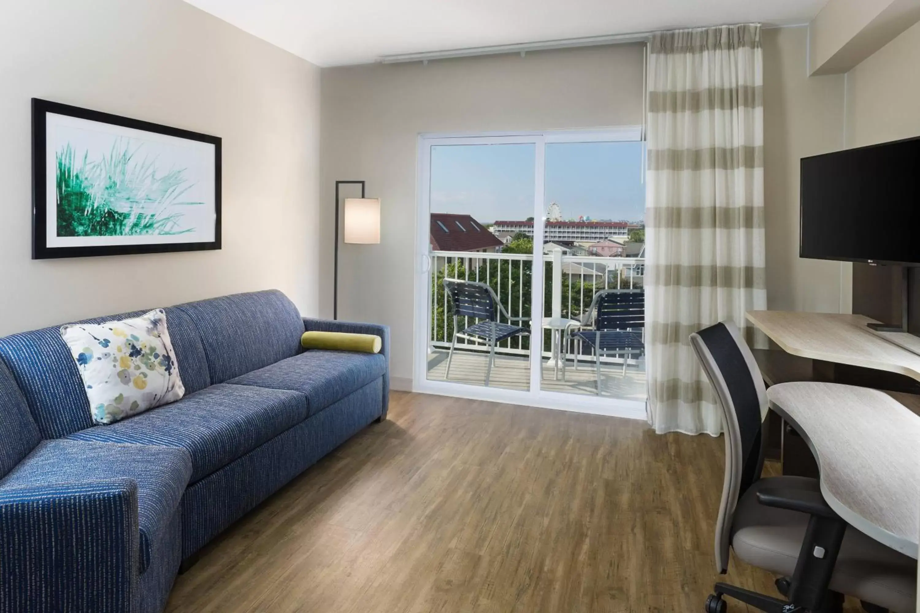 Living room, Seating Area in Fairfield Inn & Suites by Marriott Ocean City