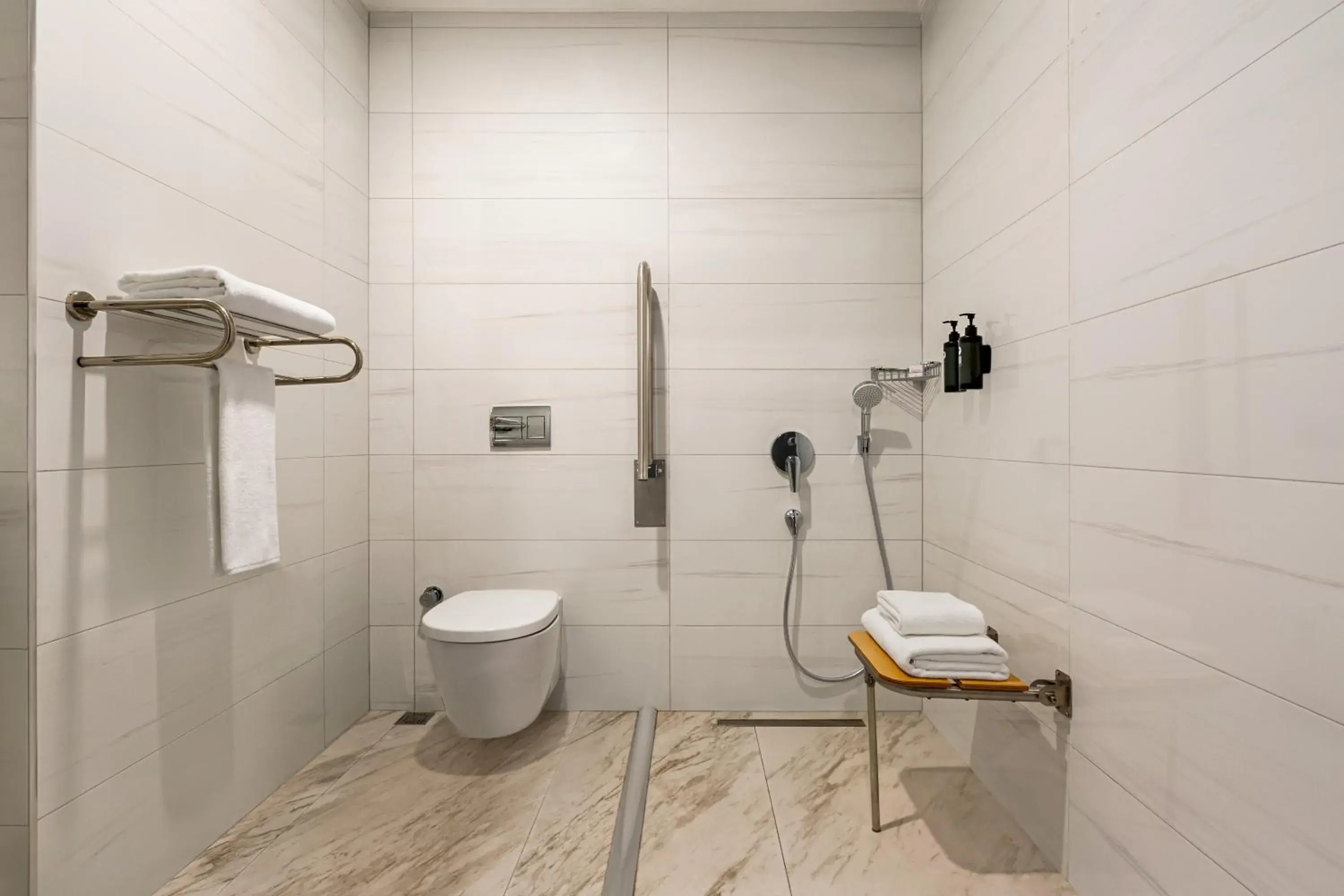 Facility for disabled guests, Bathroom in Ramada by Wyndham Istanbul Umraniye