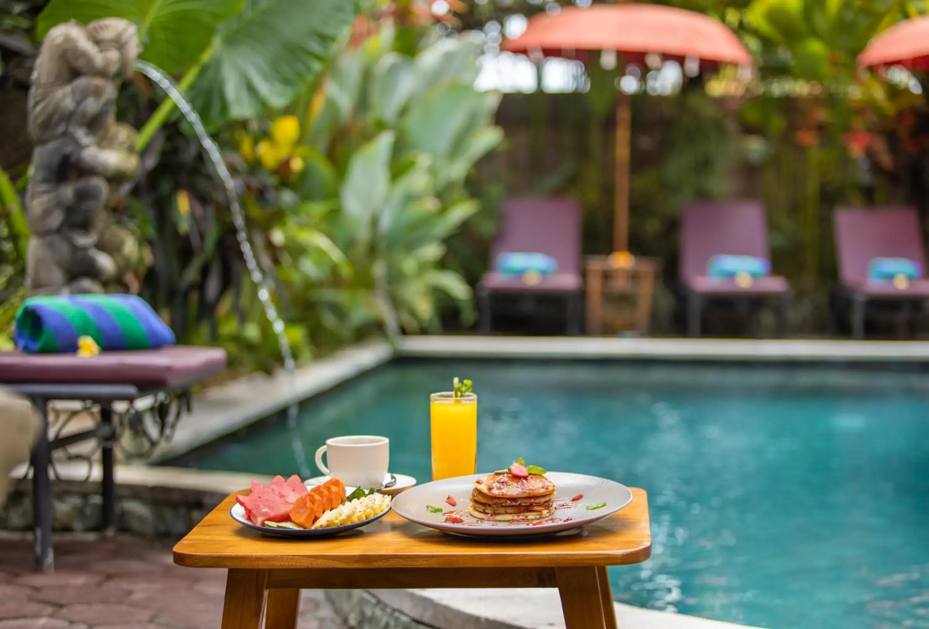 Swimming Pool in Uma Sari Cottage