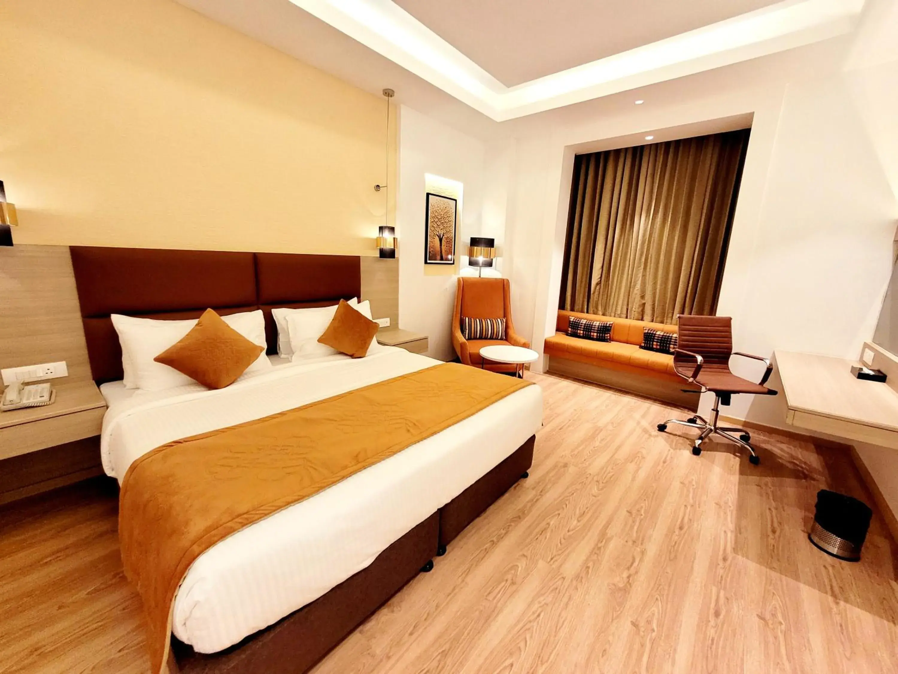 Bedroom, Bed in Best Western Vrindavan