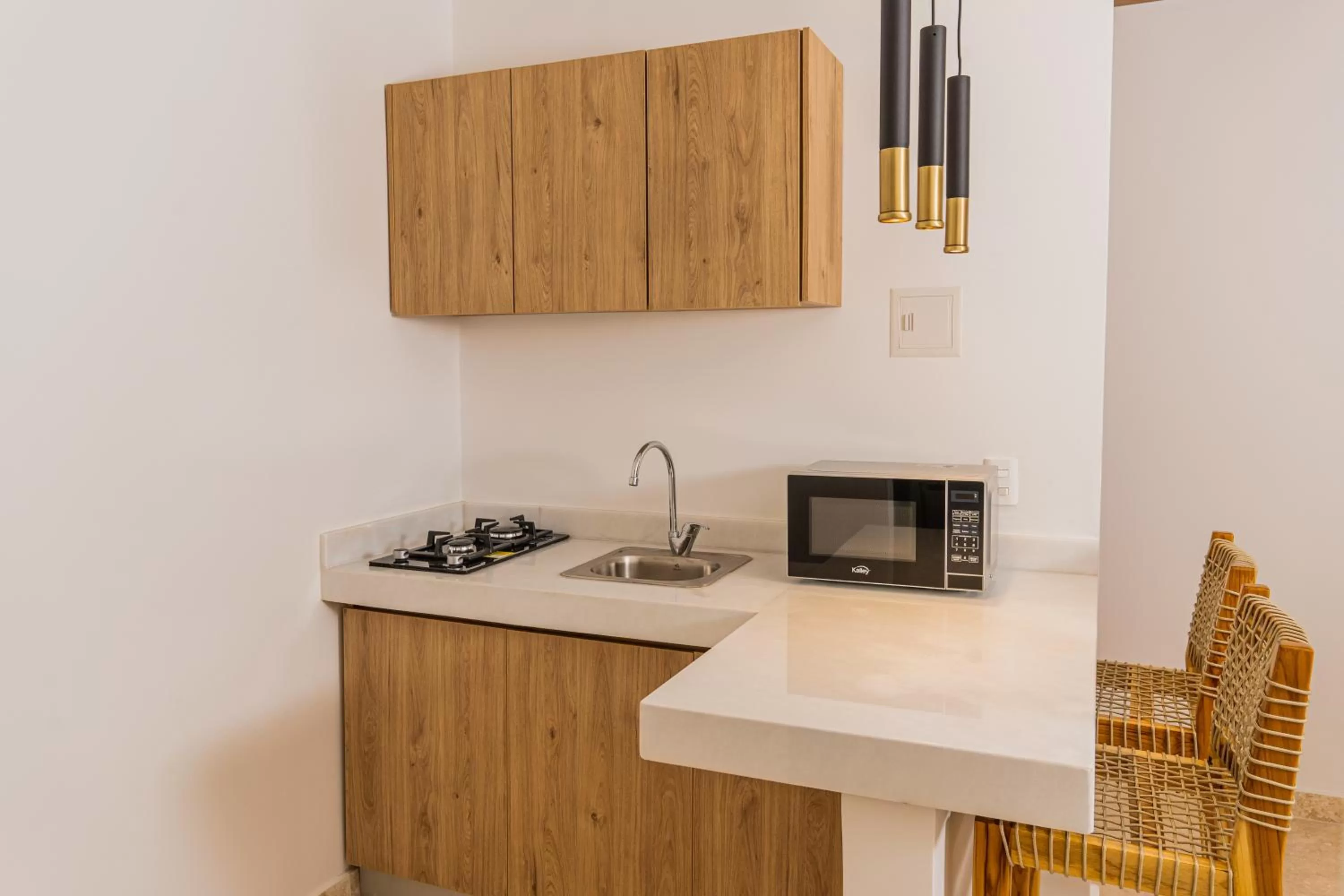 Kitchen or kitchenette in Del Mar Guest House