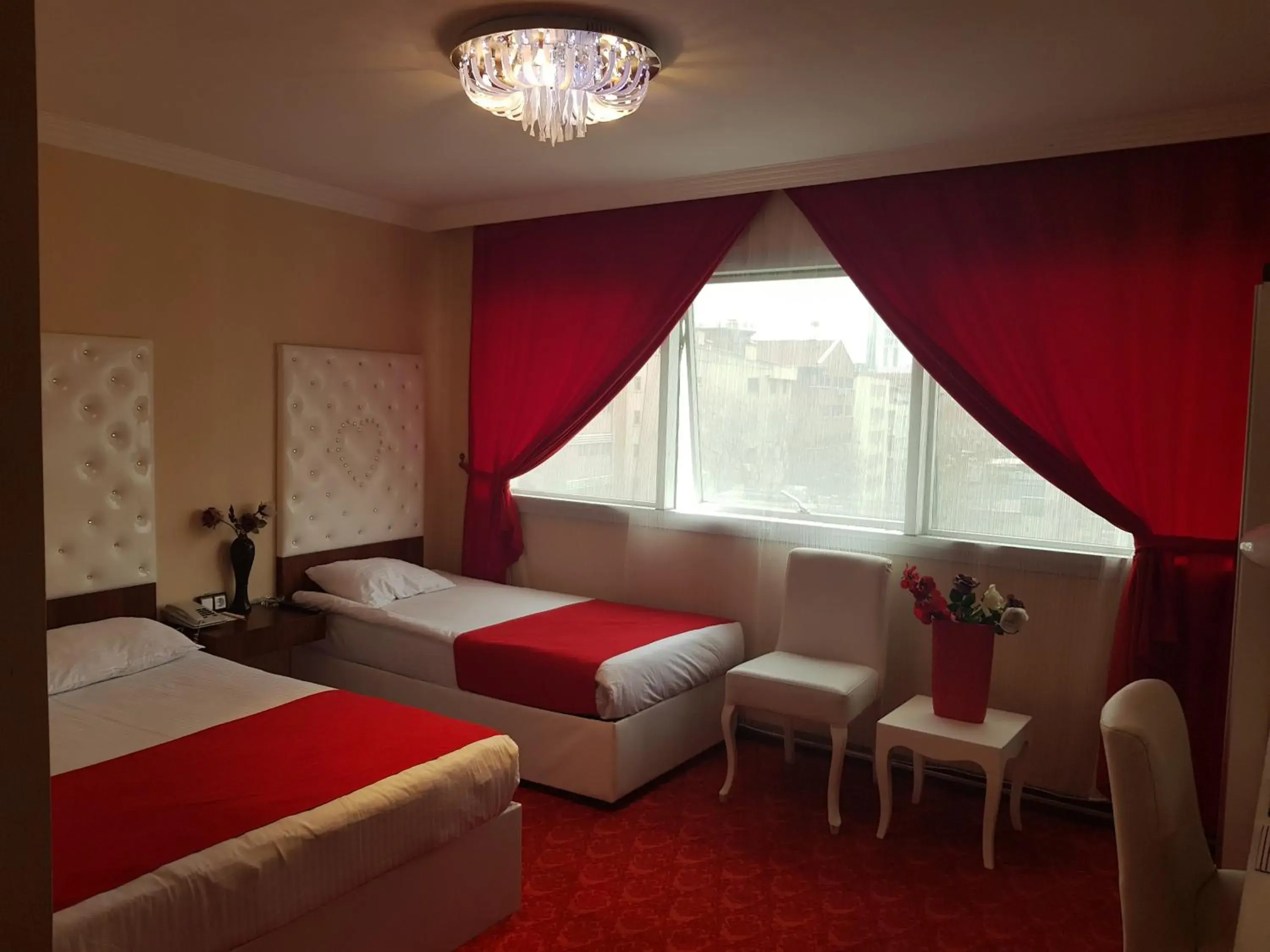 Bed in Ismira Hotel Ankara