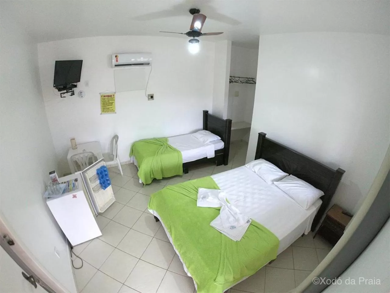 Bedroom in Pousada Xodó da Praia