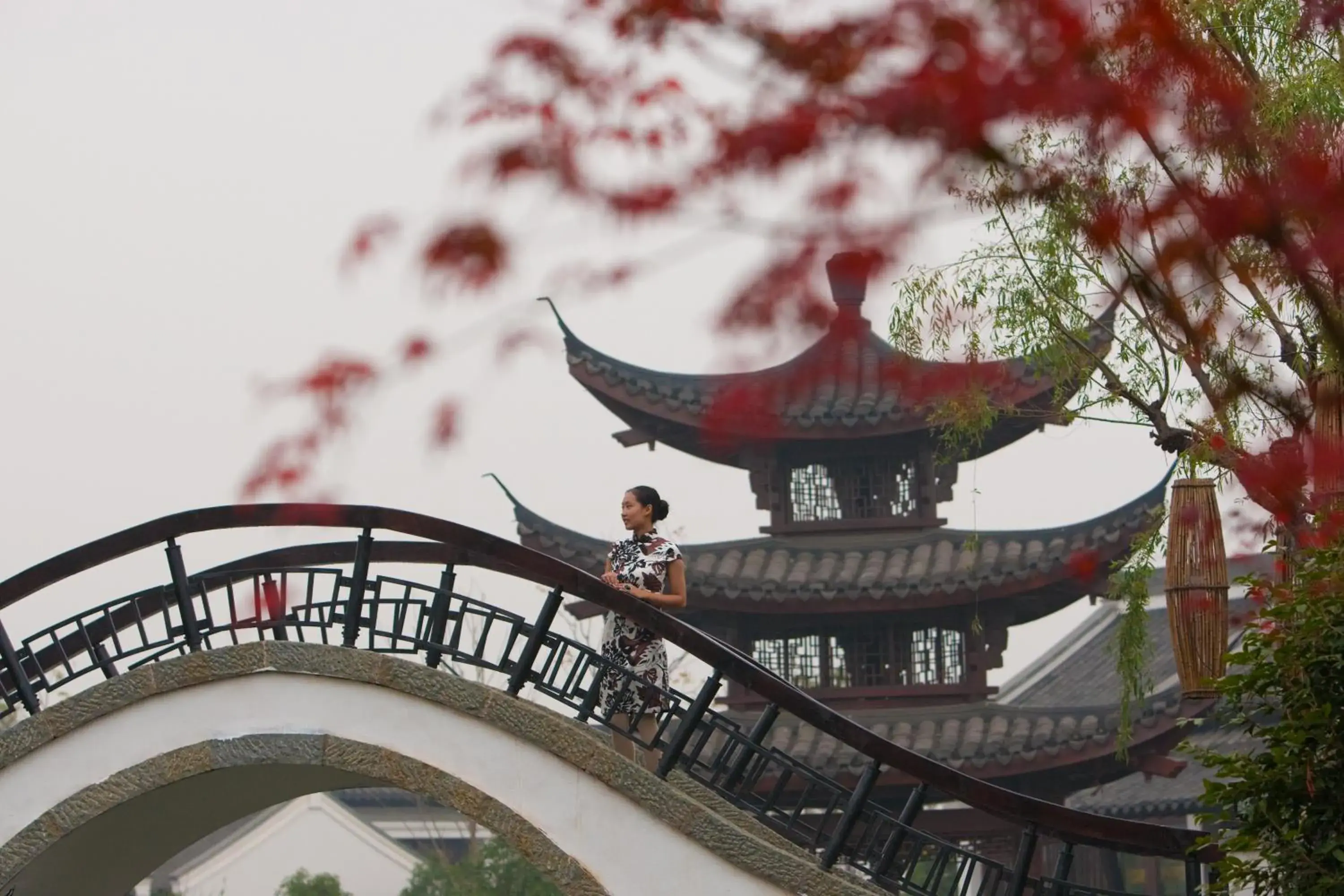 People in Banyan Tree Hangzhou