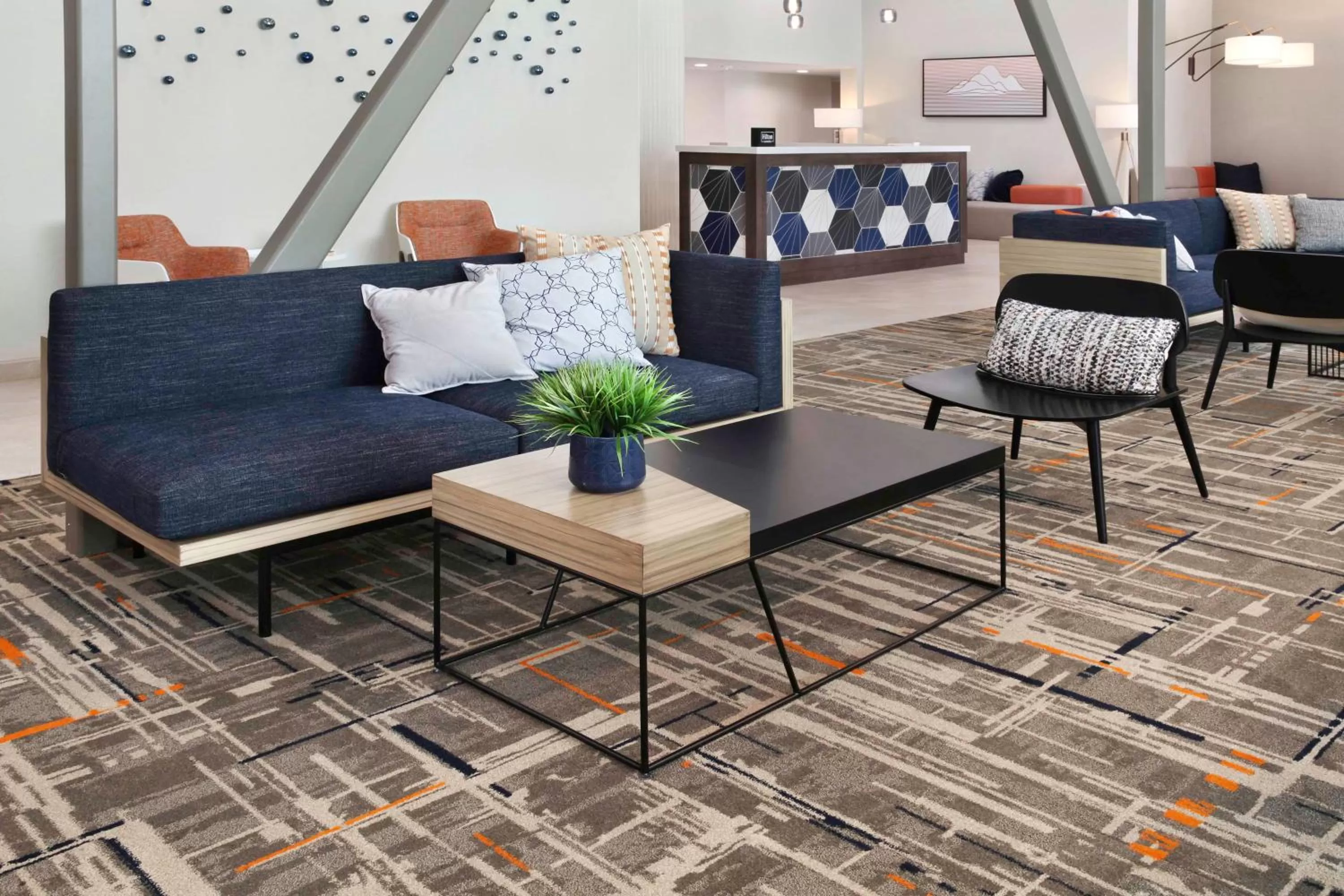 Lobby or reception in Homewood Suites By Hilton San Diego Central