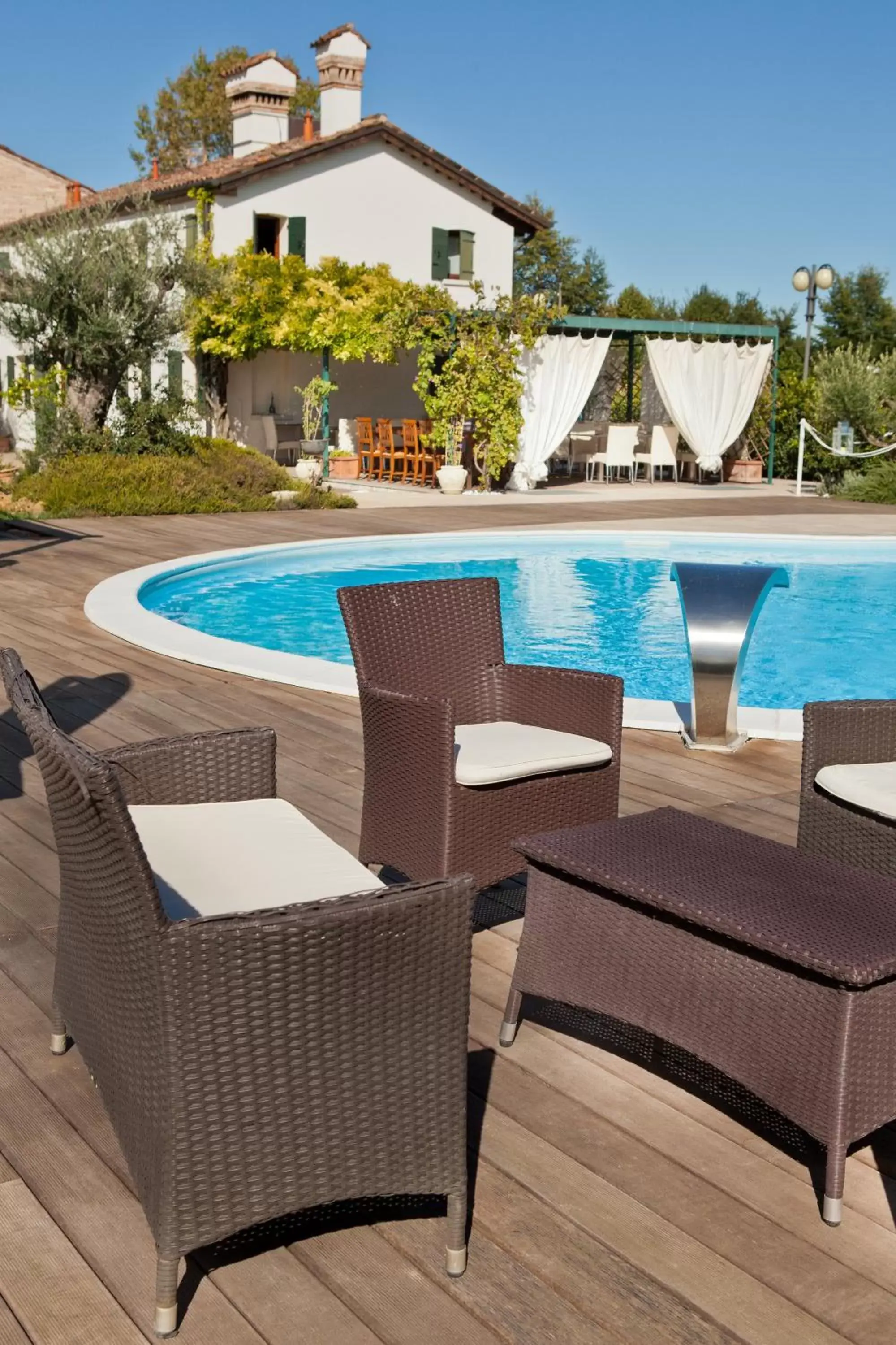 Patio, Swimming Pool in Do Ciacole In Relais