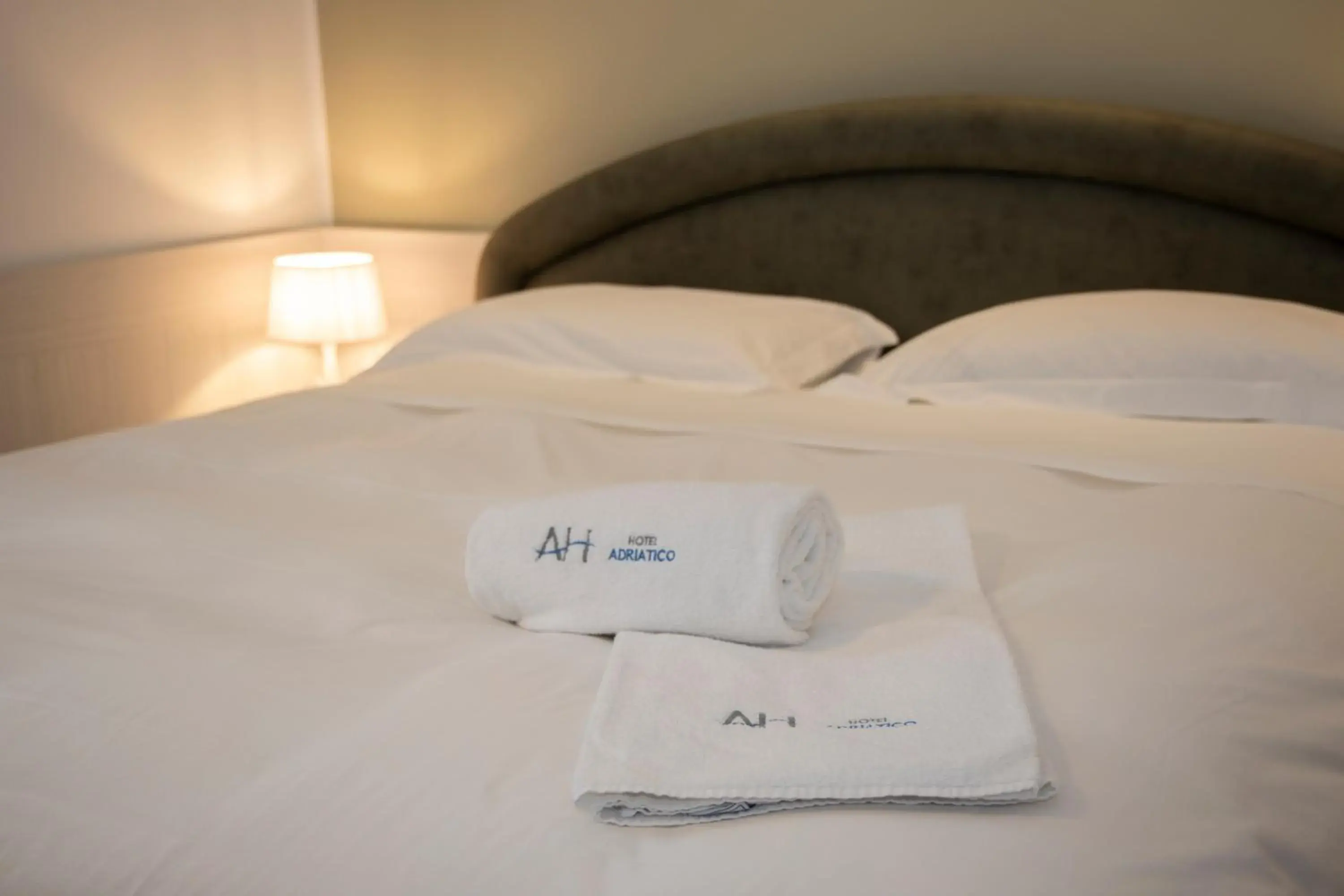Bed in Hotel Adriatico