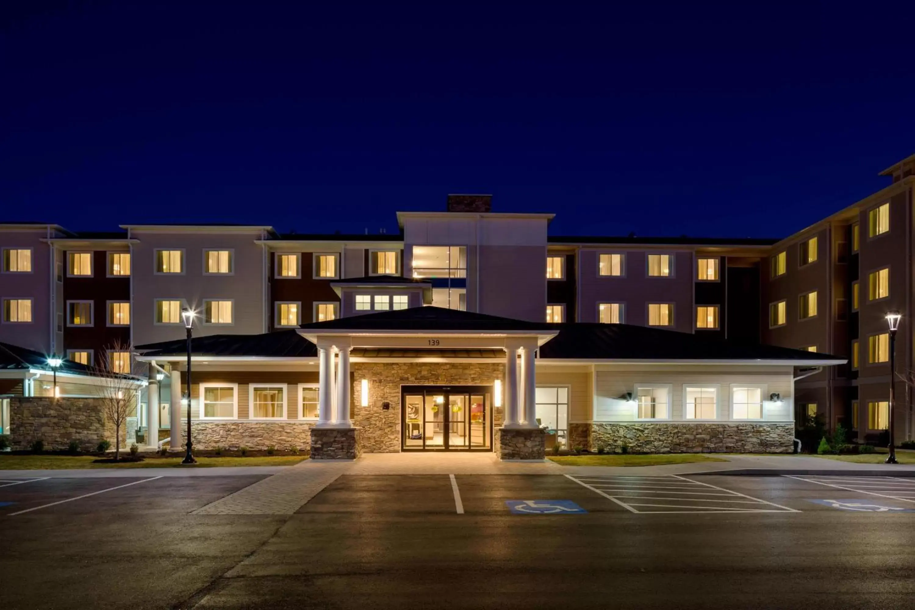 Property Building in Residence Inn by Marriott Bath Brunswick Area