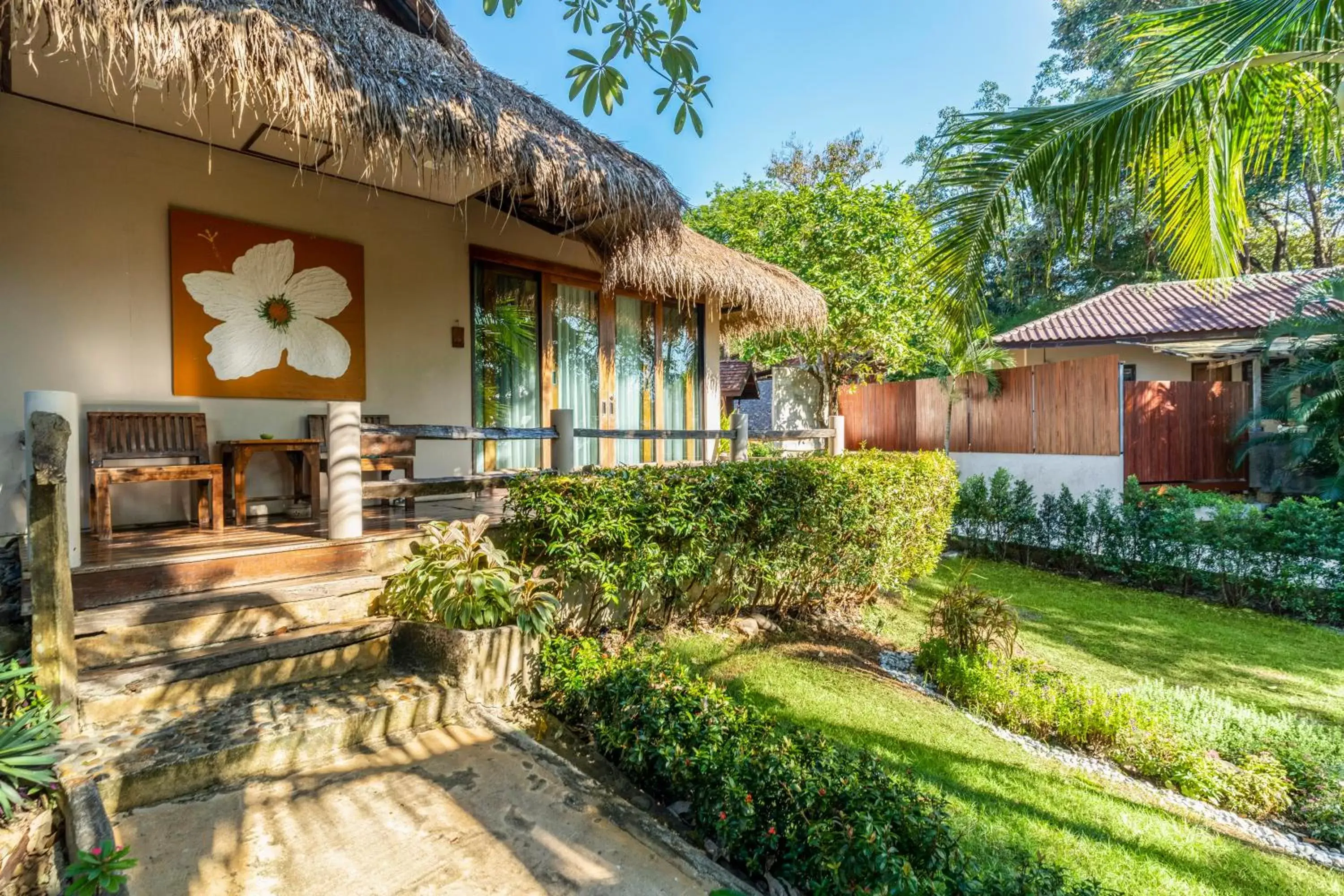 Garden view, Property Building in The Beach Natural Resort Koh Kood