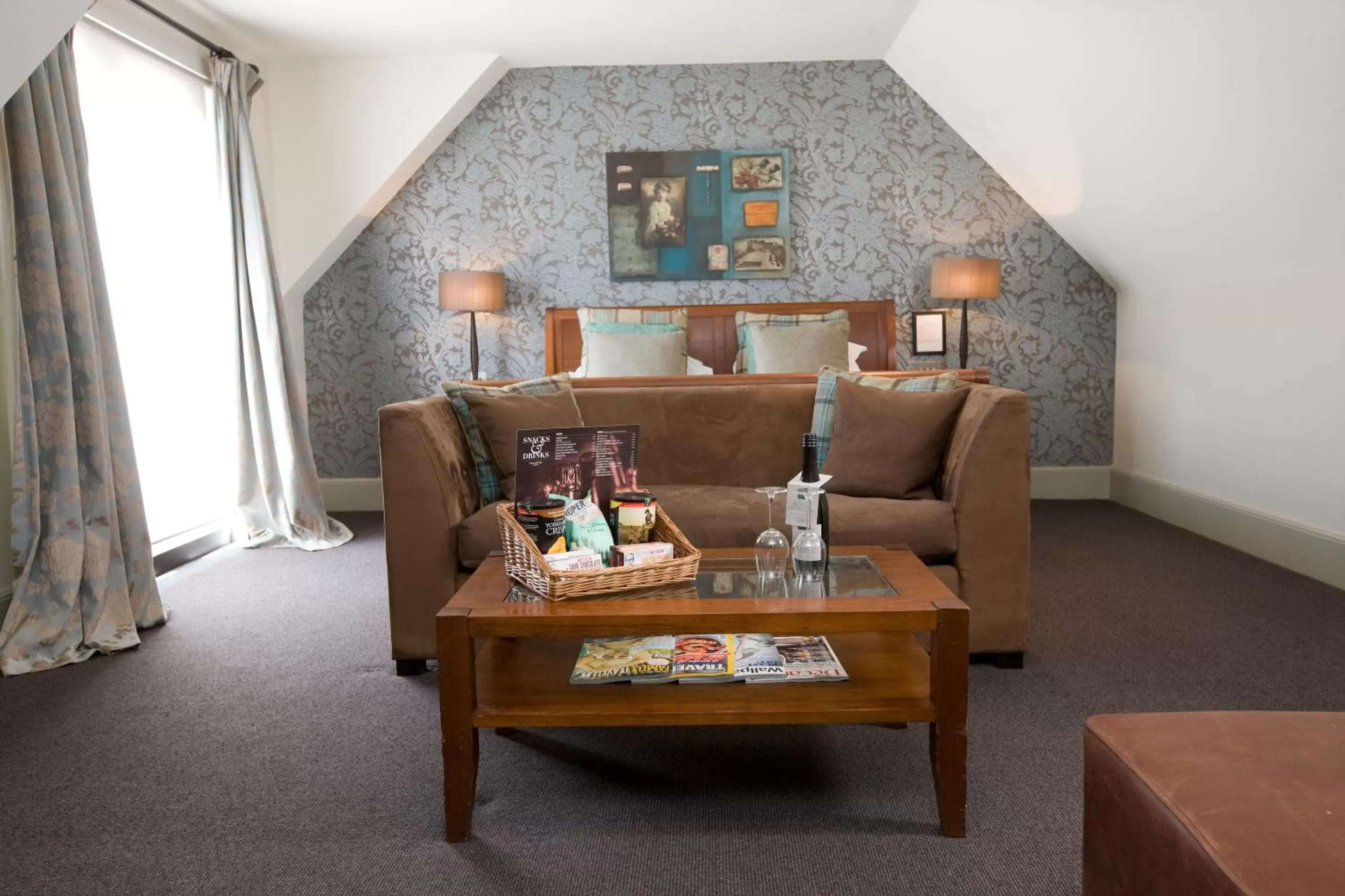 Photo of the whole room, Seating Area in Hotel Du Vin Edinburgh