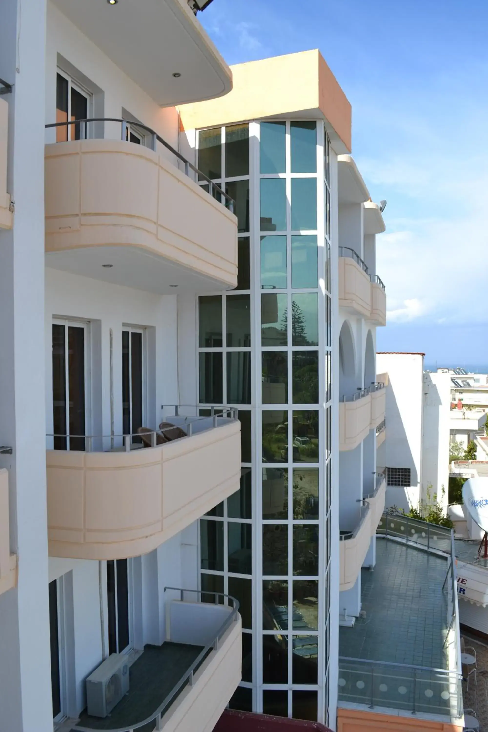 Facade/entrance, Property Building in Panorama Hotel and Apartments