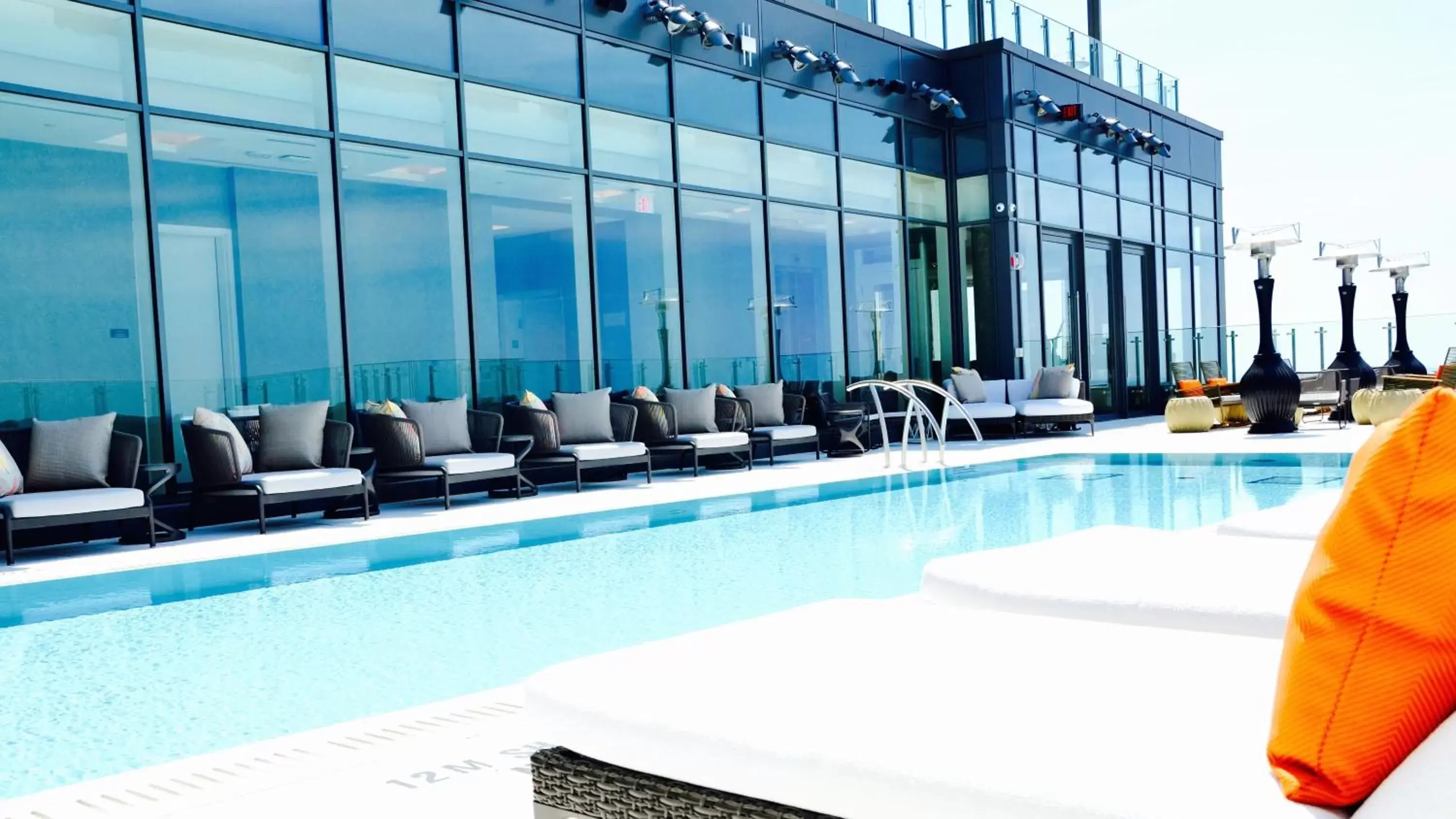 Swimming Pool in Hotel X Toronto by Library Hotel Collection