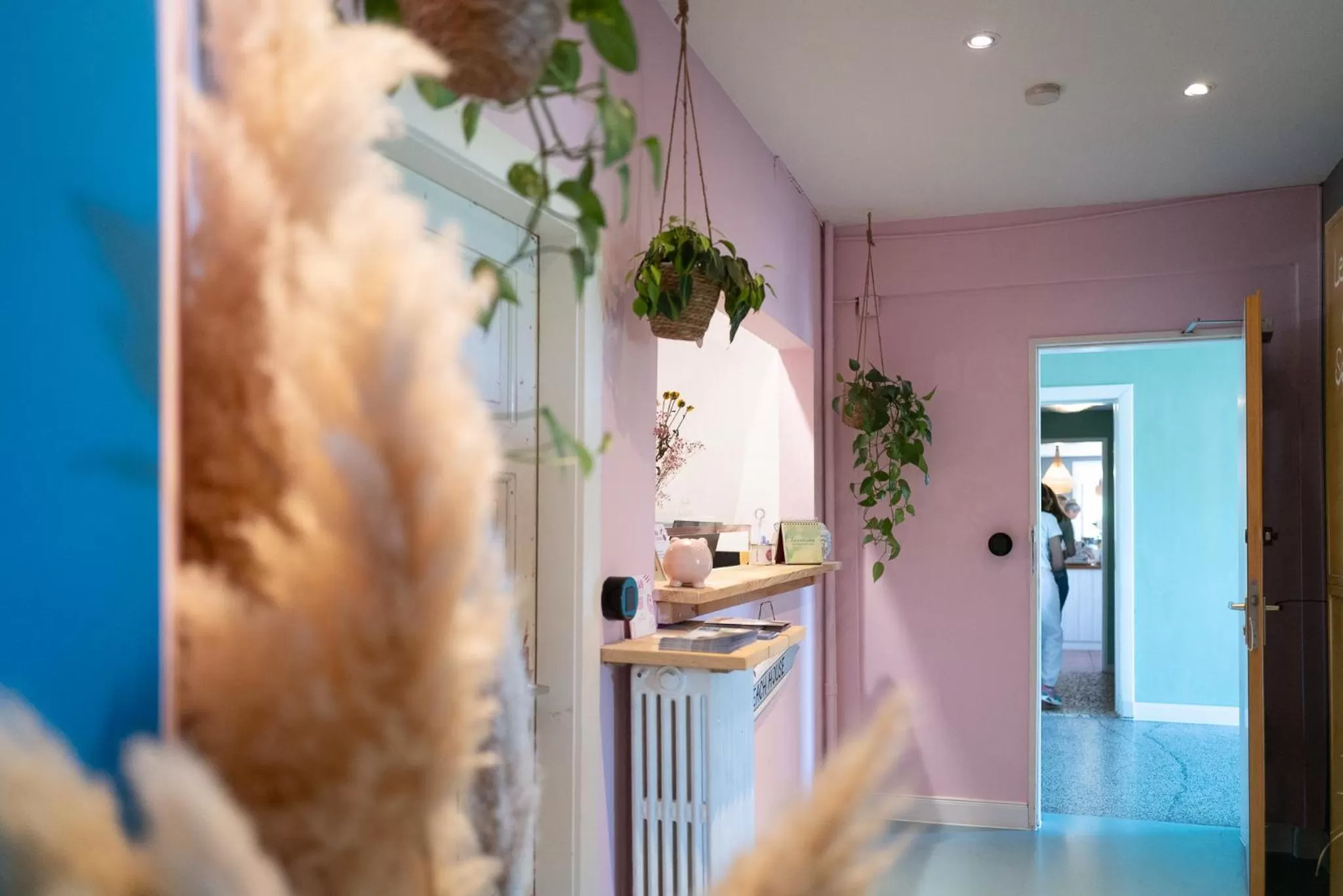 Lobby or reception in Hotel 'Das Strandhaus'