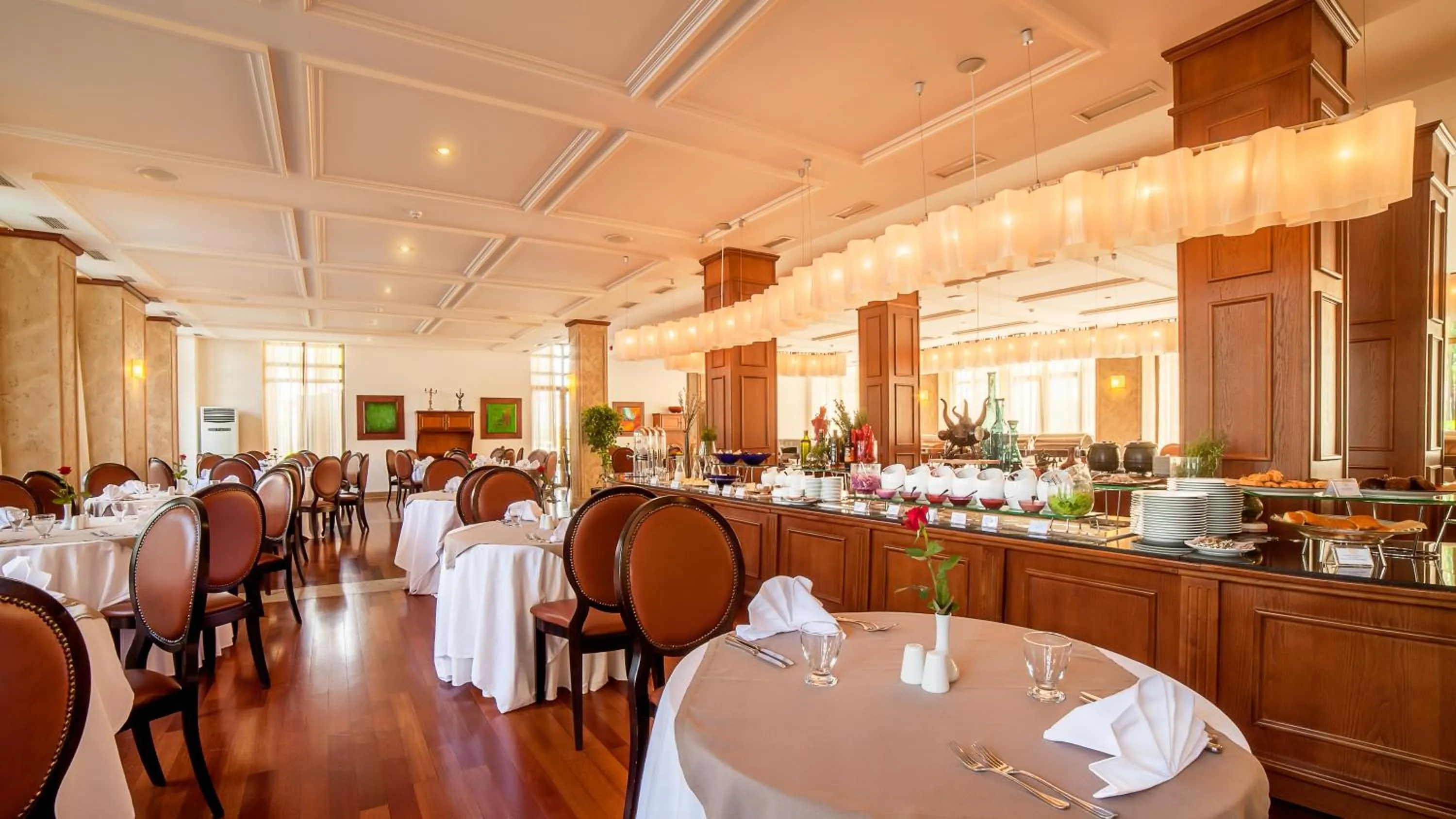 Buffet breakfast in Kobuleti Georgia Palace Hotel & Spa