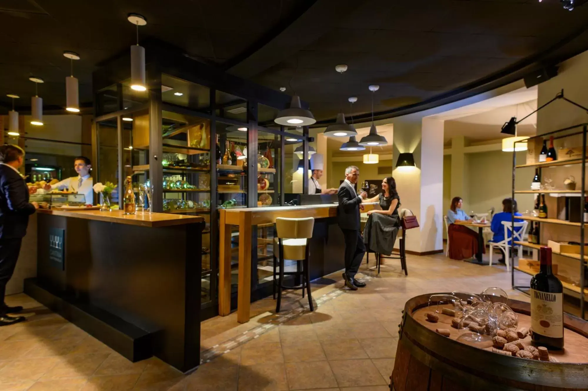 Lounge or bar in Grand Hotel Castrocaro Longlife Formula Lounge or bar in Grand Hotel Castrocaro Longlife Formula