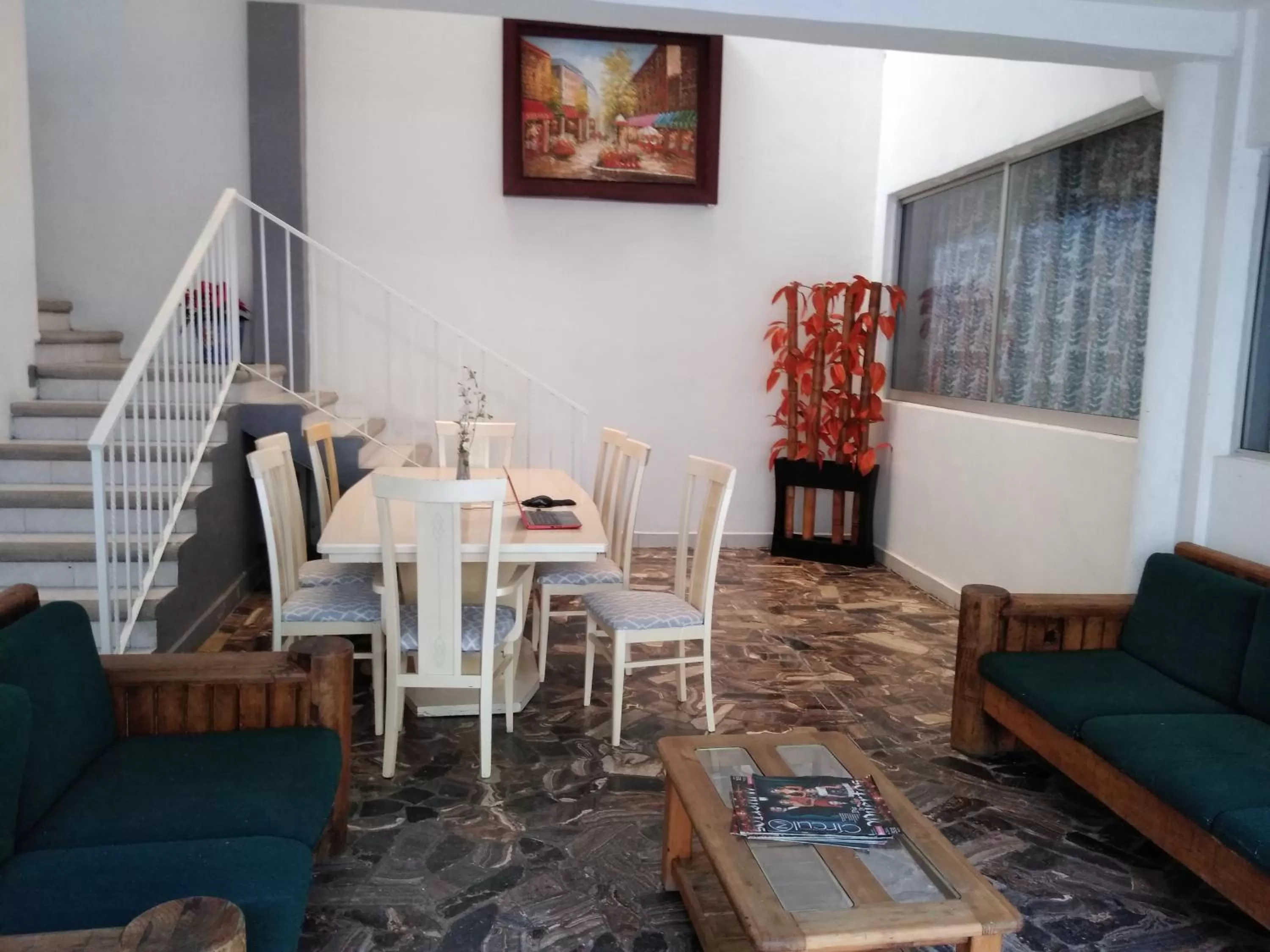 Lobby or reception, Restaurant/Places to Eat in Hotel Juarez