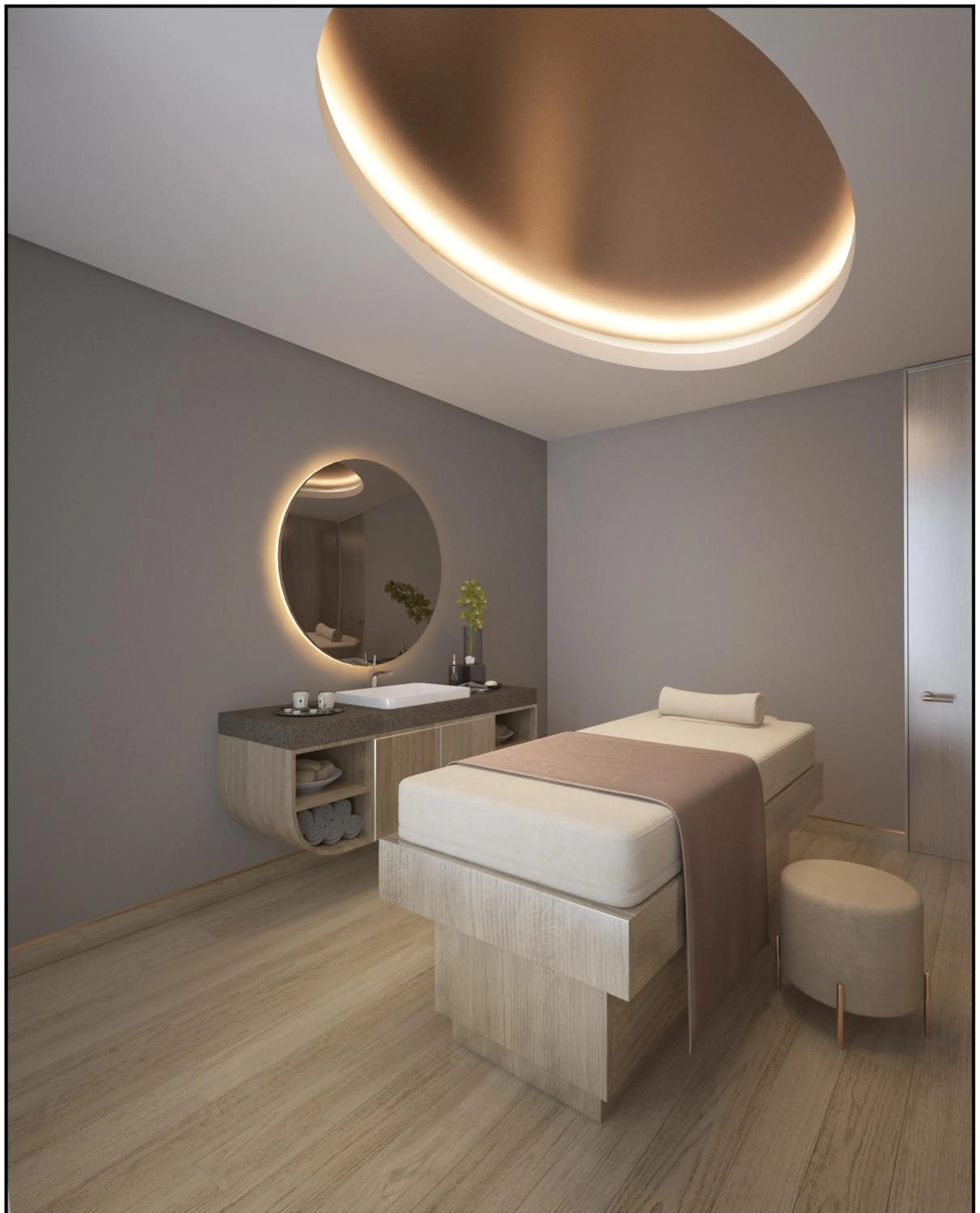 Spa and wellness centre/facilities, Bed in Paramount Hotel Midtown