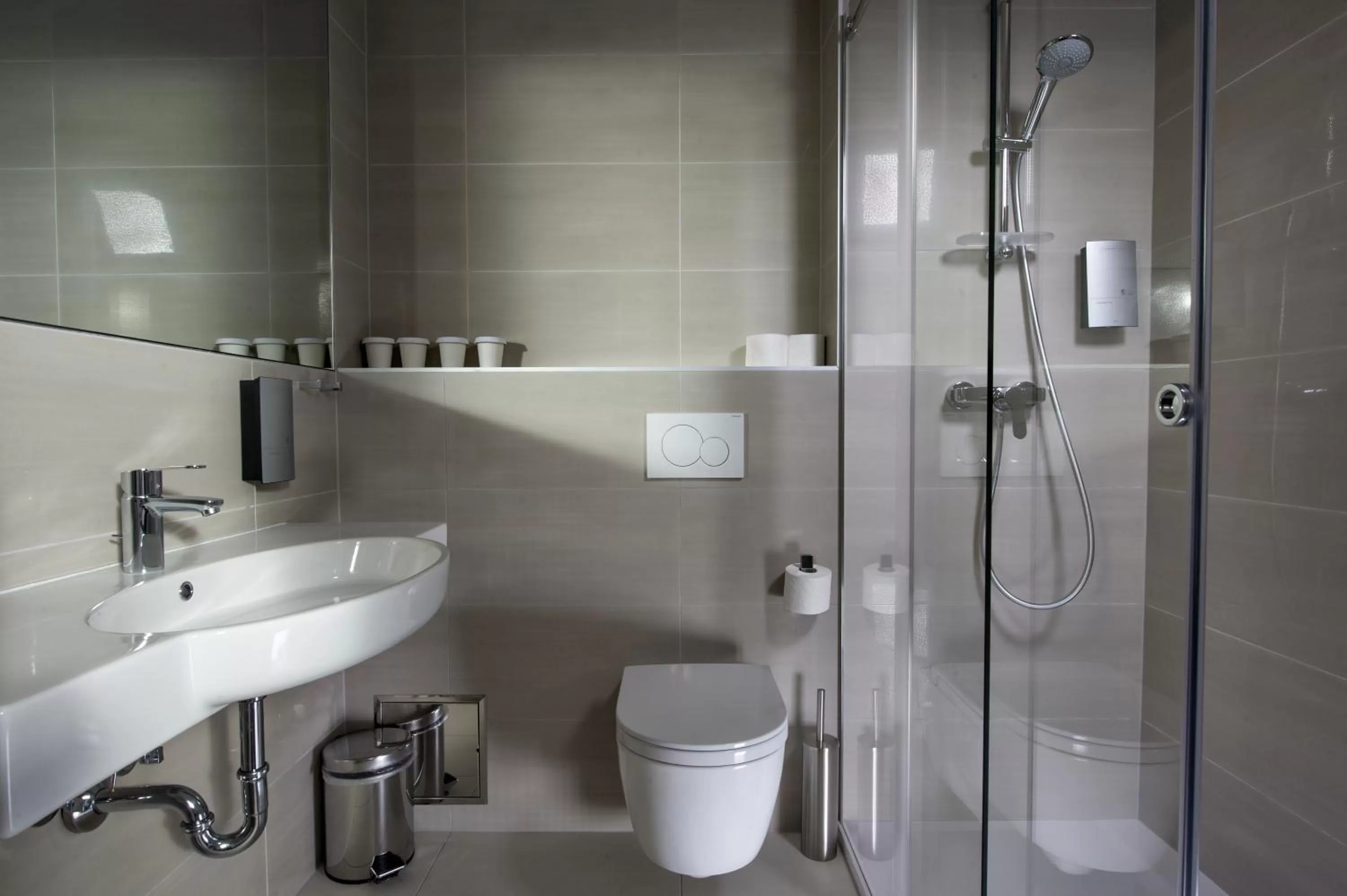 Shower in City Hotel Ljubljana