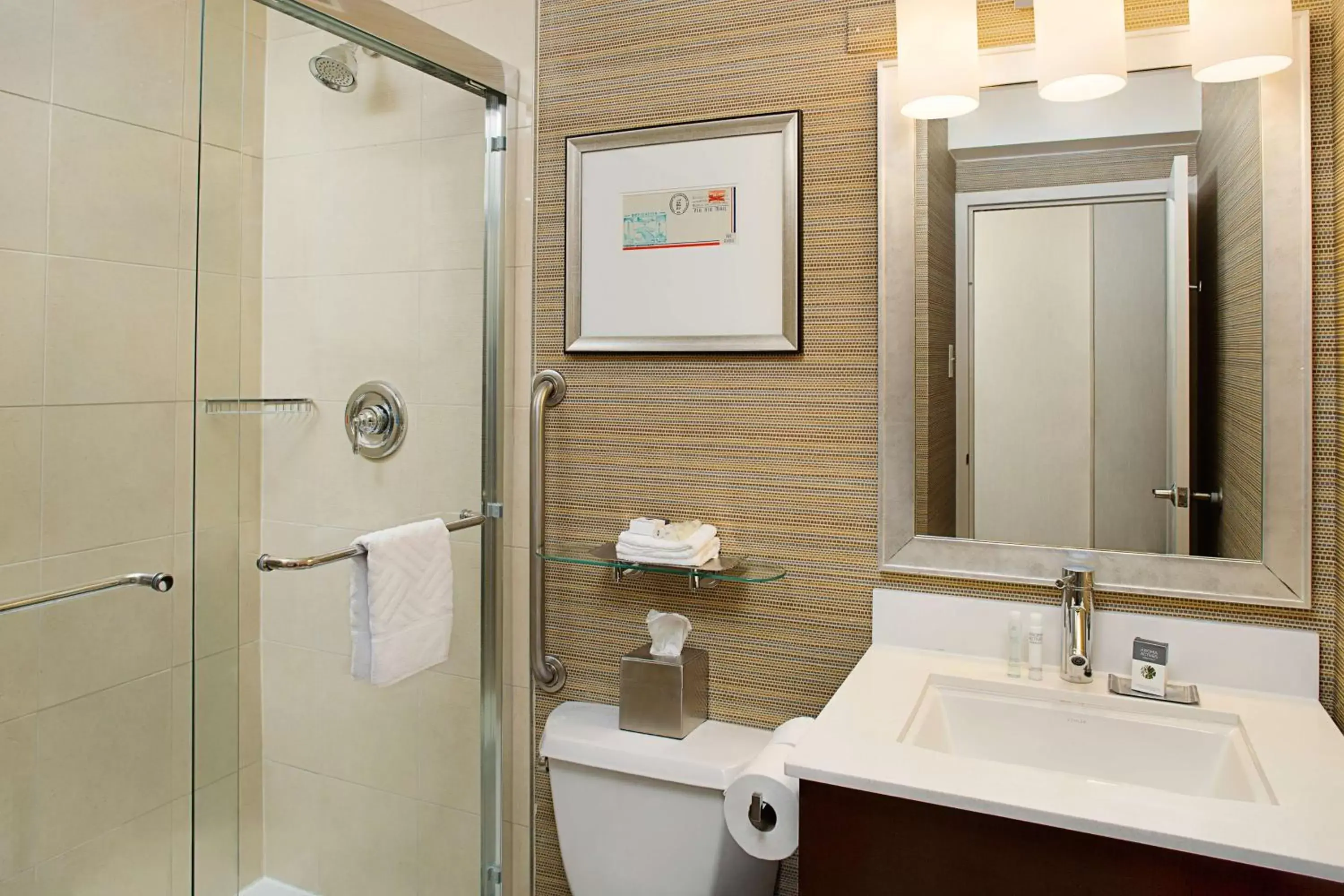 Bathroom in DoubleTree by Hilton Baltimore - BWI Airport