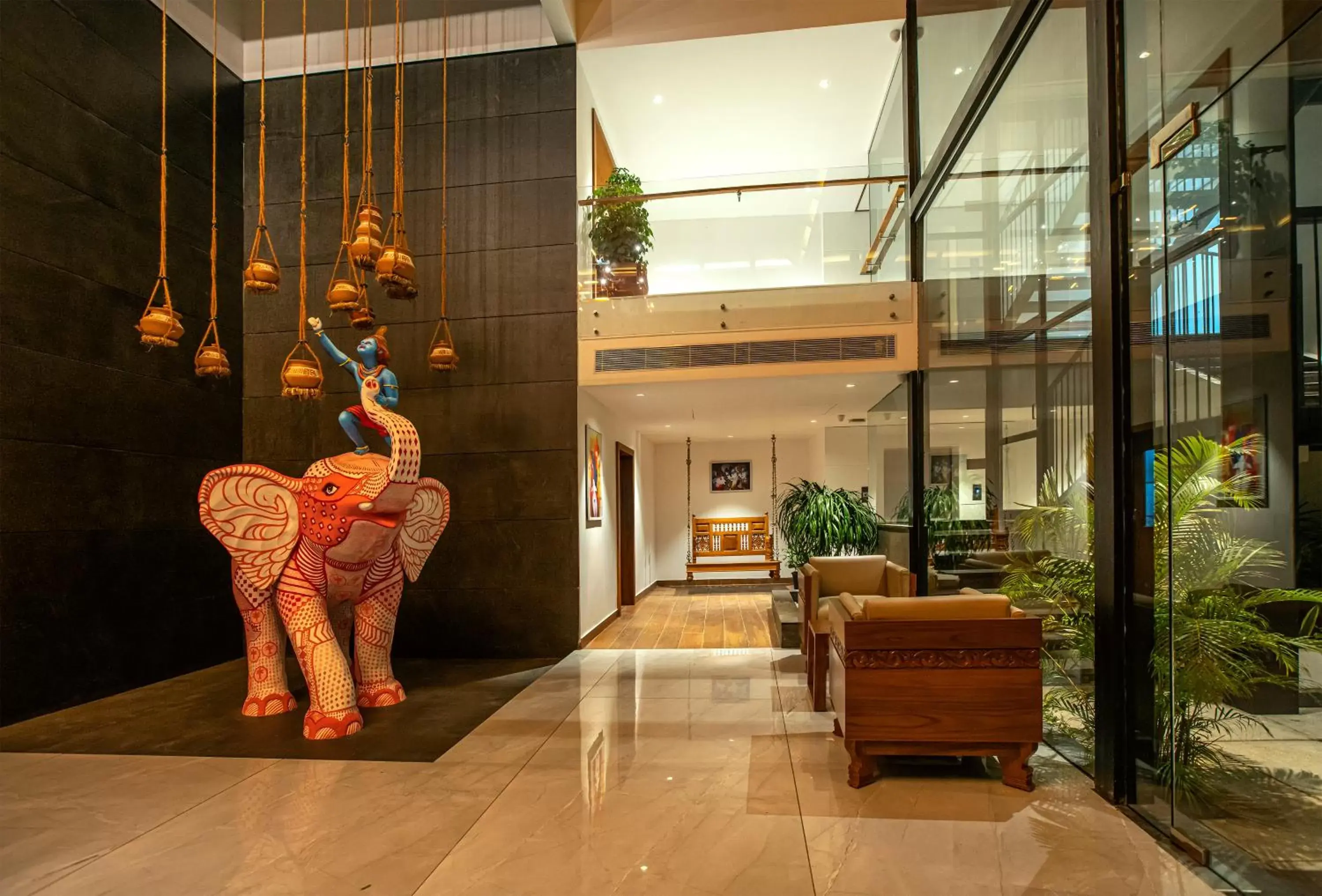 Lobby or reception in Harivaram Yuga Lobby or reception in Harivaram Yuga