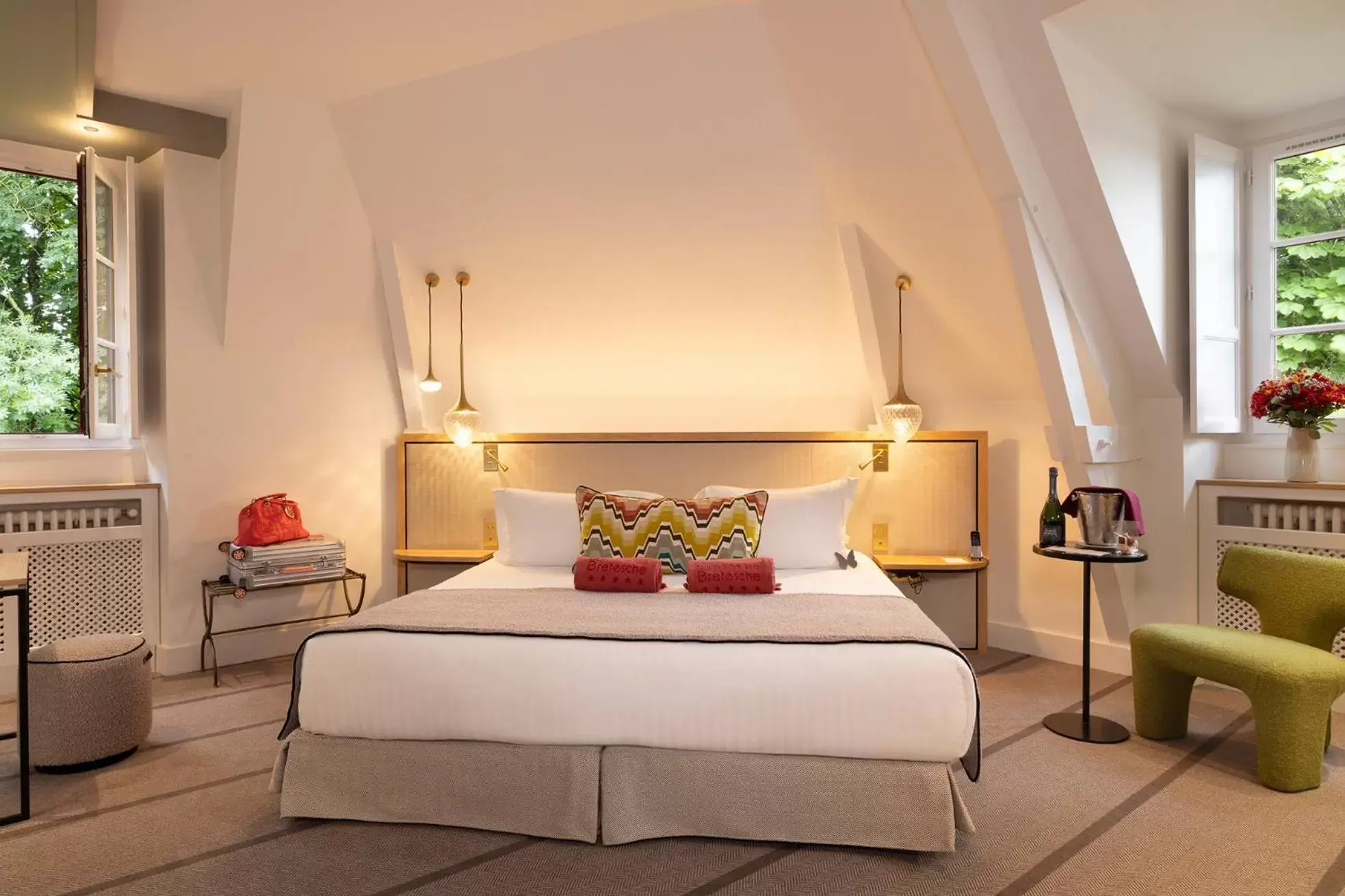 Bedroom, Bed in Hôtel & Spa de La Bretesche