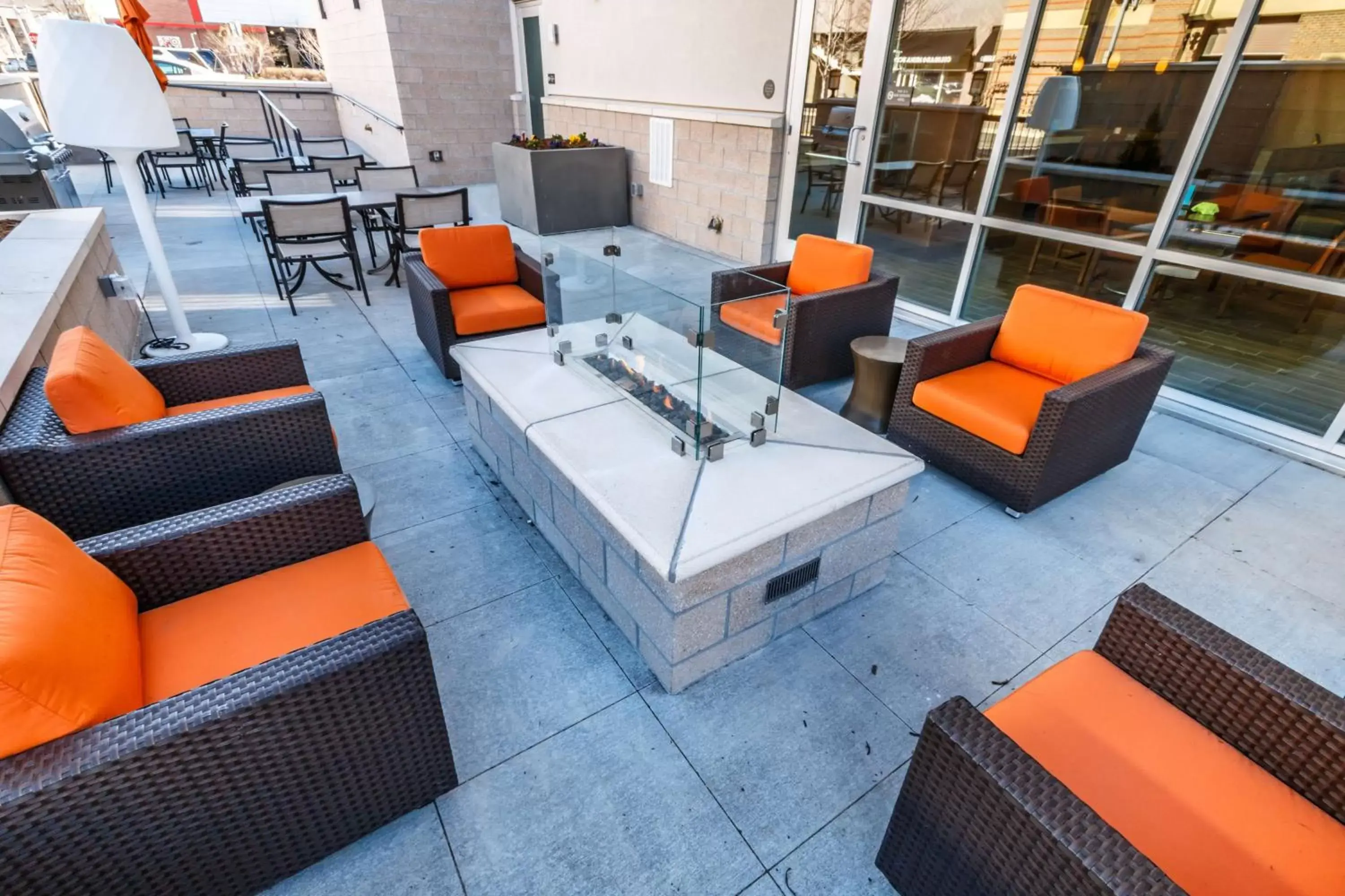 Patio in Hyatt House Denver Lakewood Belmar