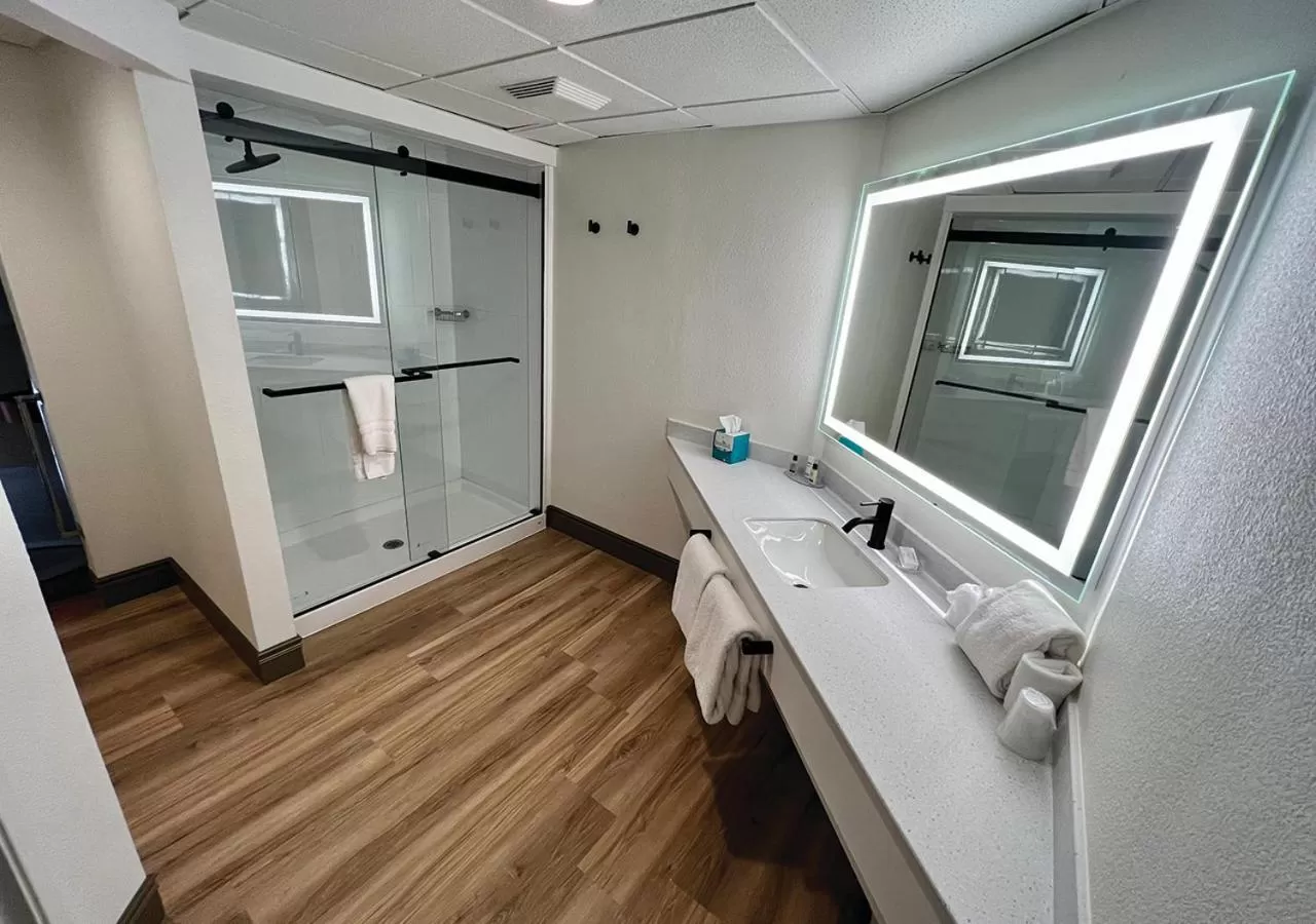 Bathroom in Pocono Palace Resort