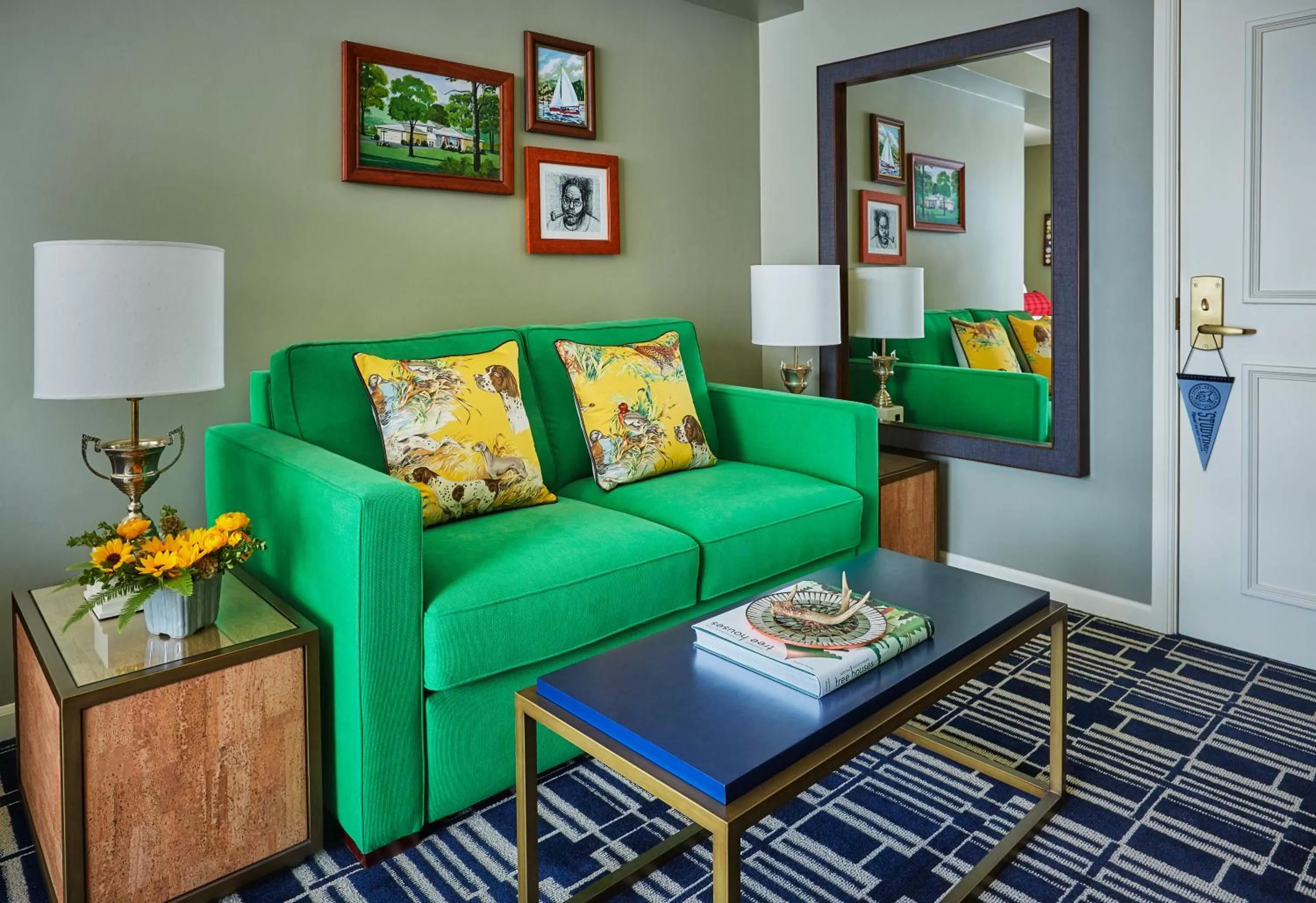 Seating area in Graduate by Hilton Madison