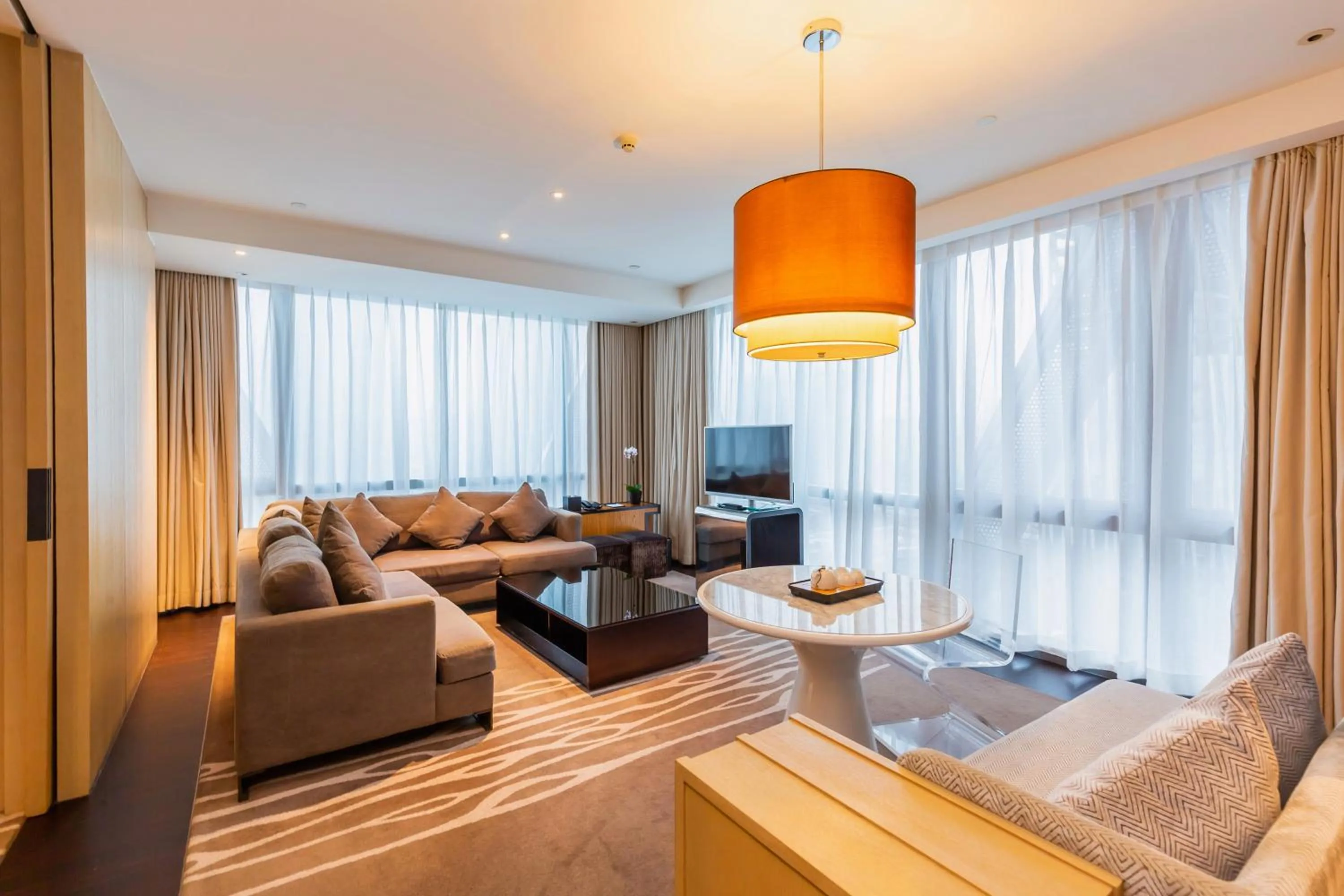 Living room in Hotel Kapok Shenzhen Bay