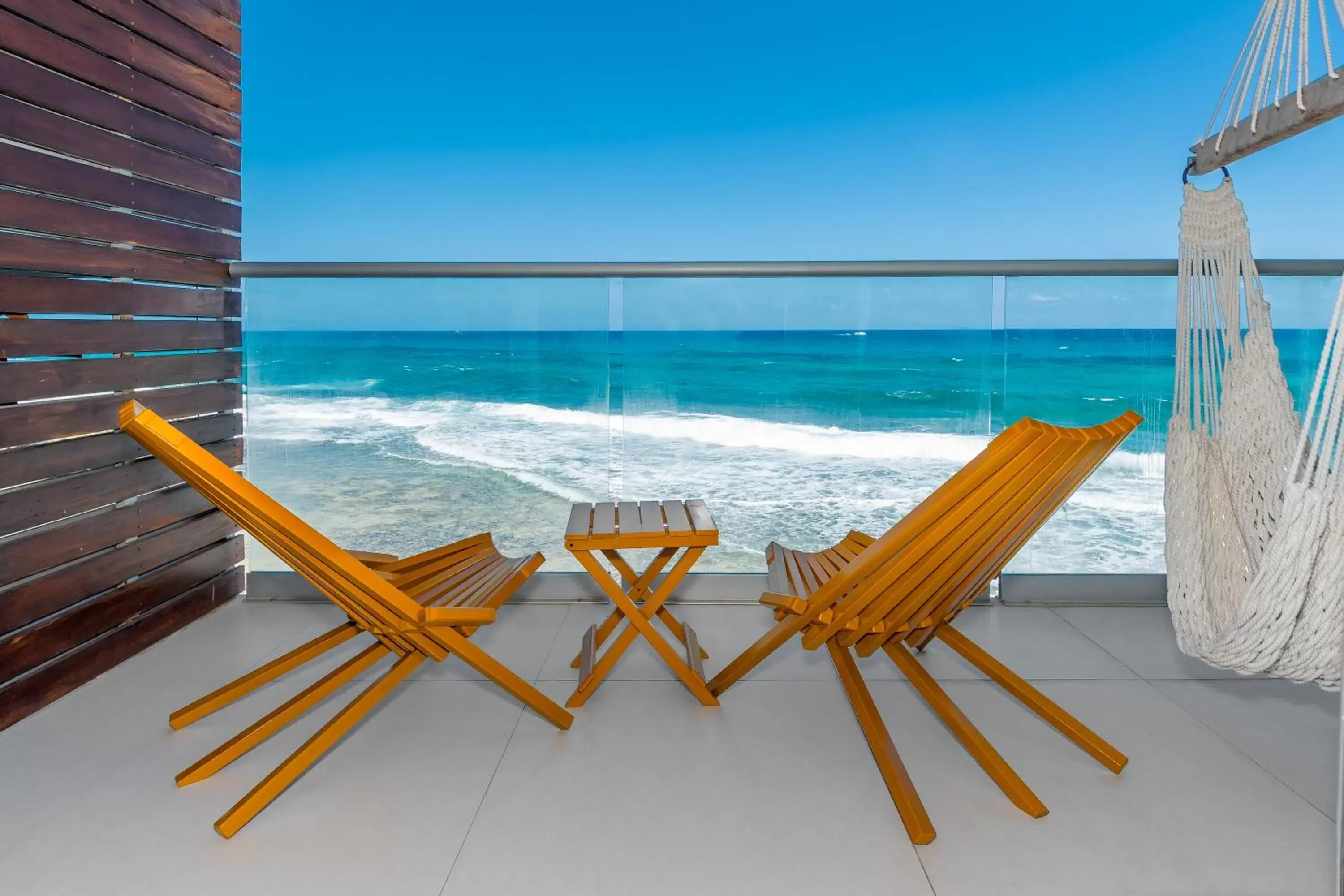 Balcony/Terrace, Beach in Mia Reef Isla Mujeres Cancun All Inclusive Resort