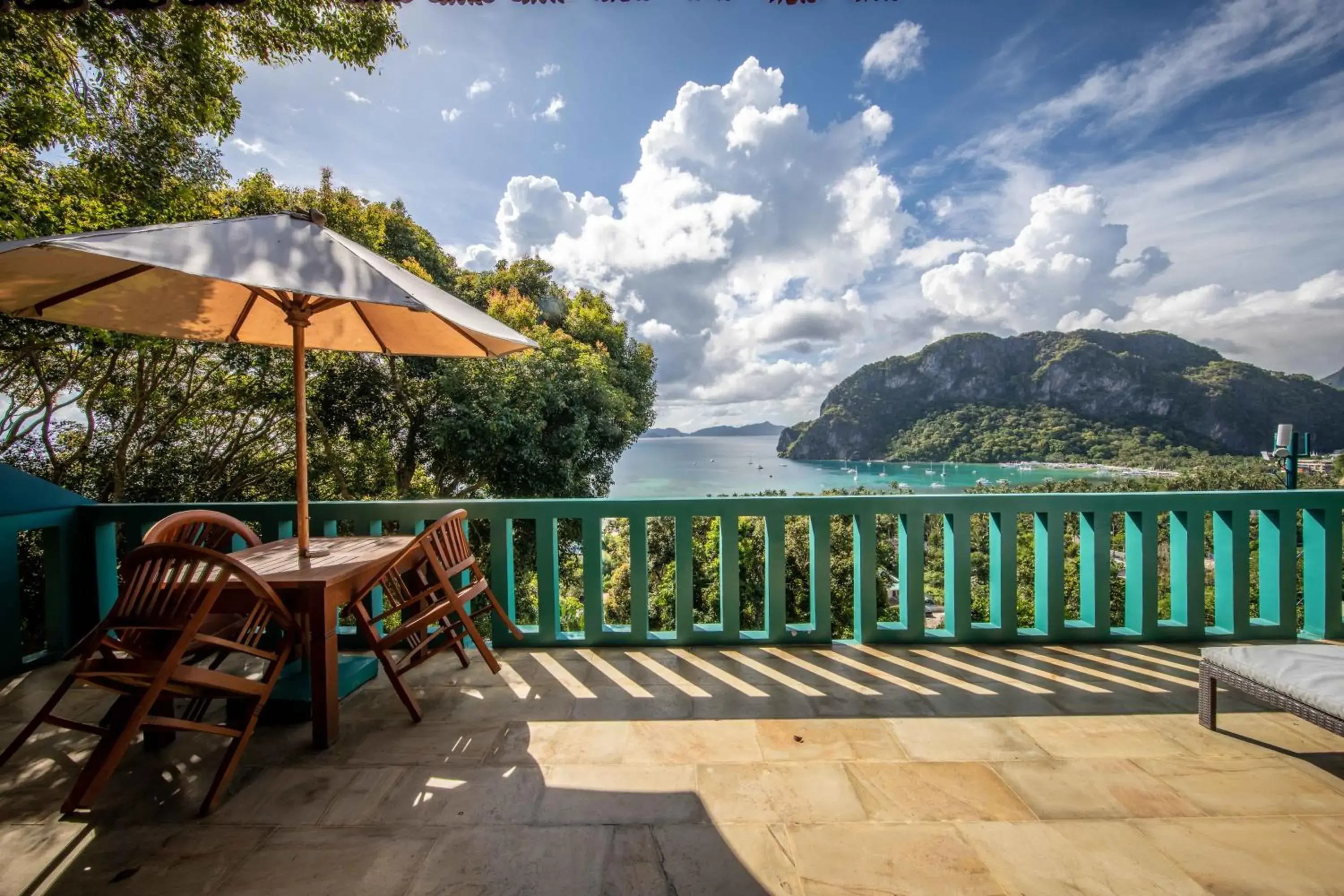 Patio in Karuna El Nido Villas