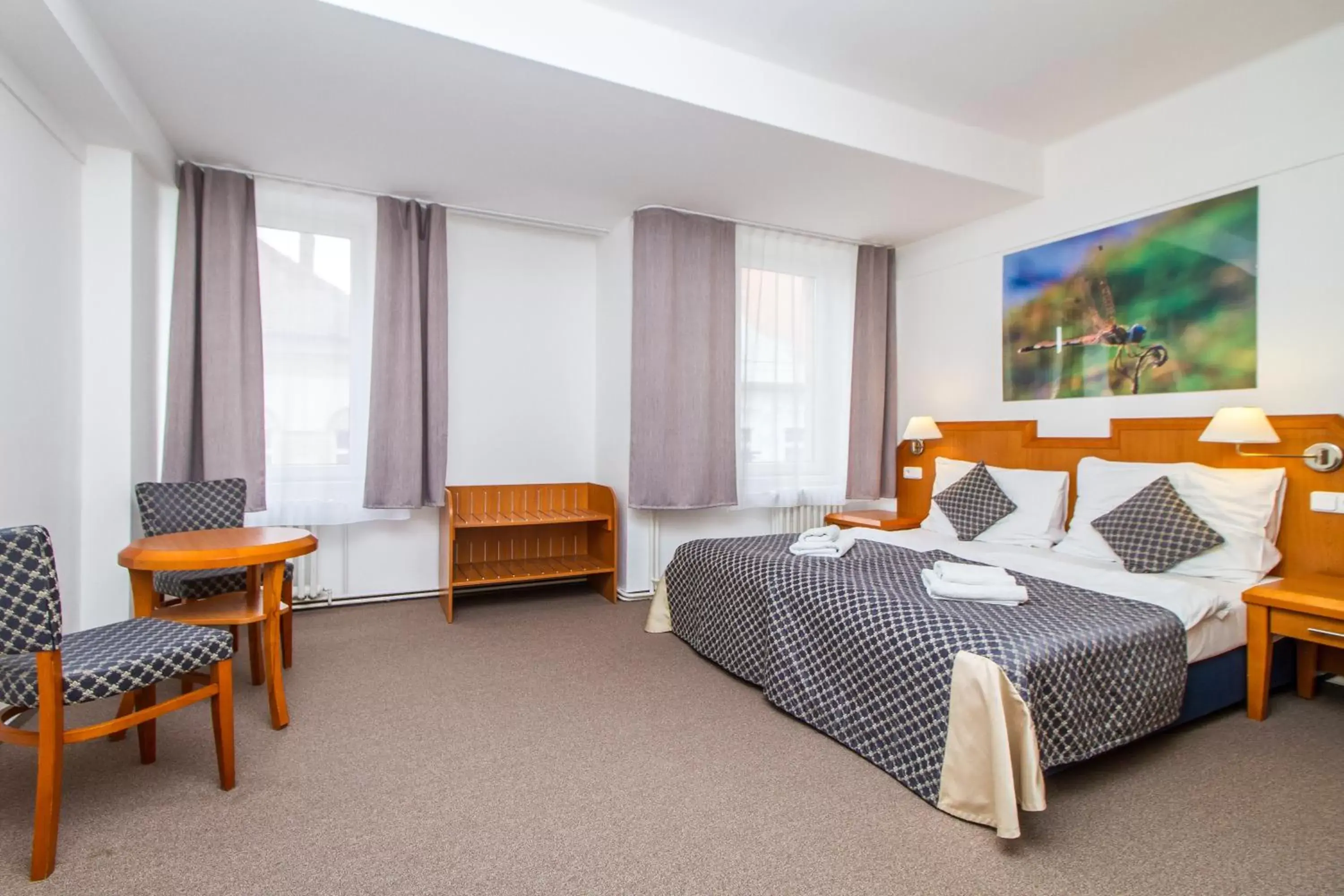 Bed in LH Hotel Mědínek Old Town Bed in LH Hotel Mědínek Old Town