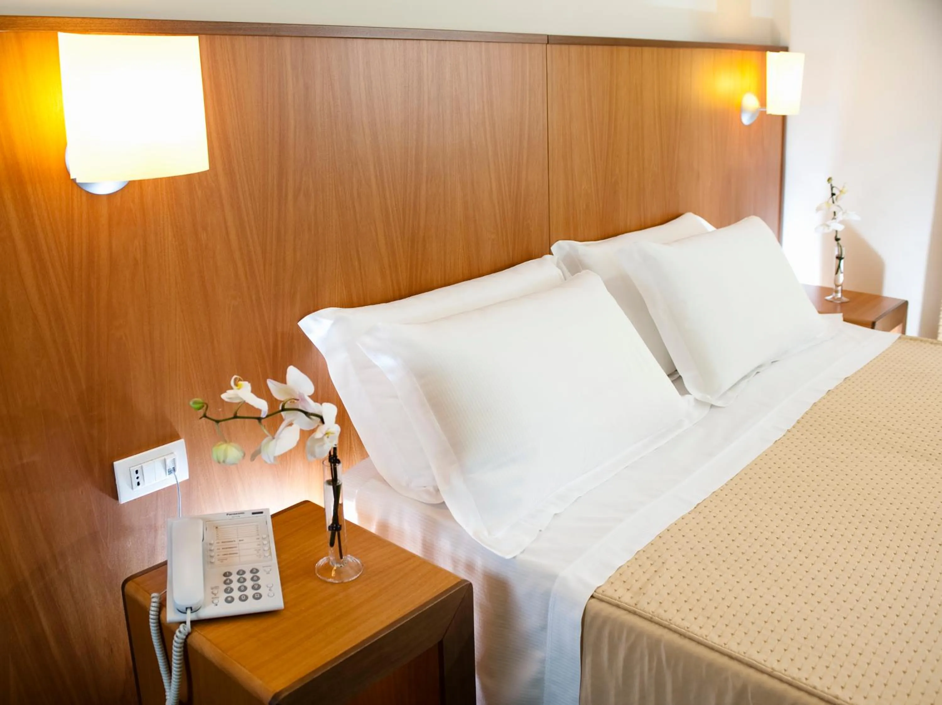 Decorative detail, Bed in Park Hotel Centro Congressi