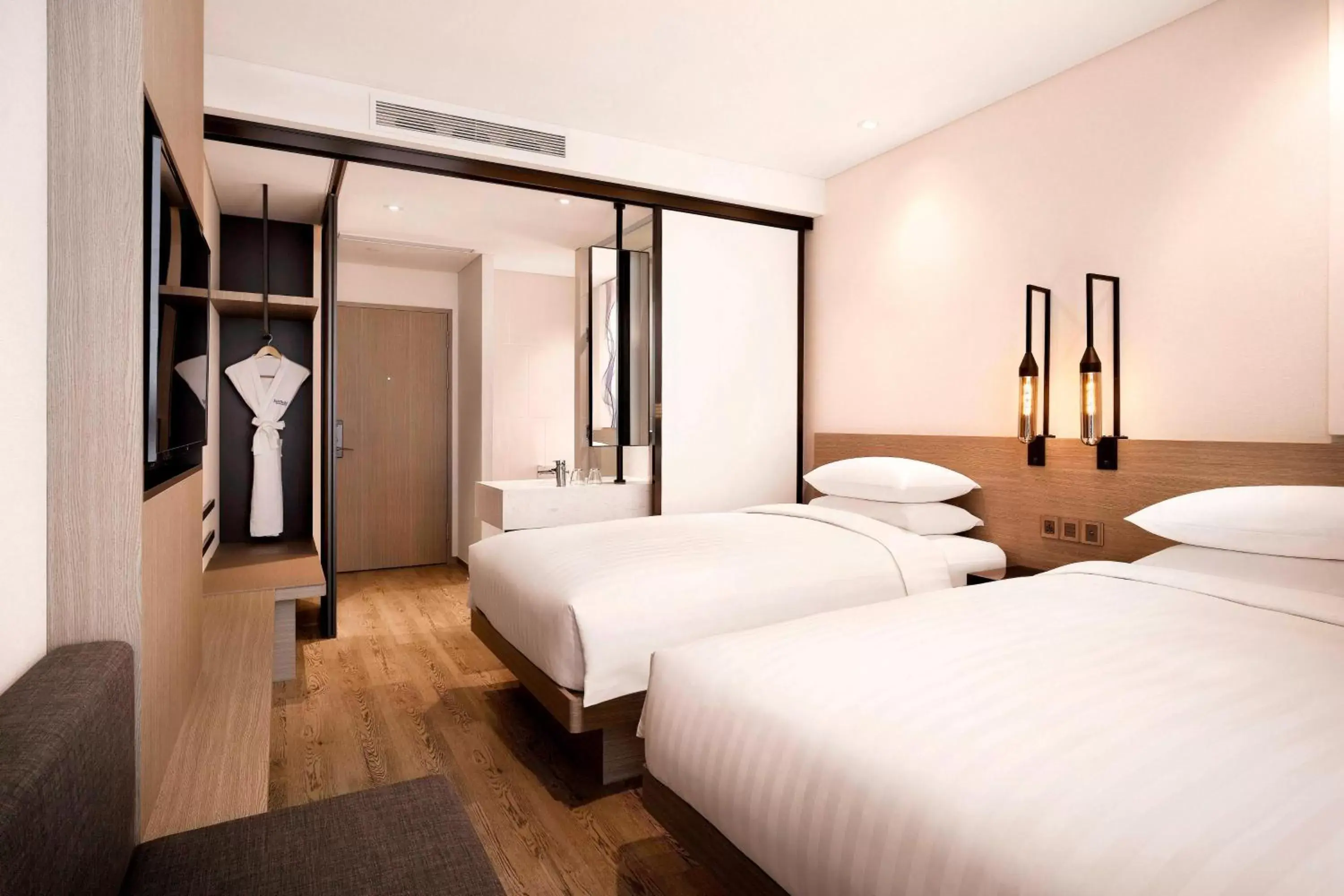 Bedroom, Bed in Fairfield by Marriott Seoul